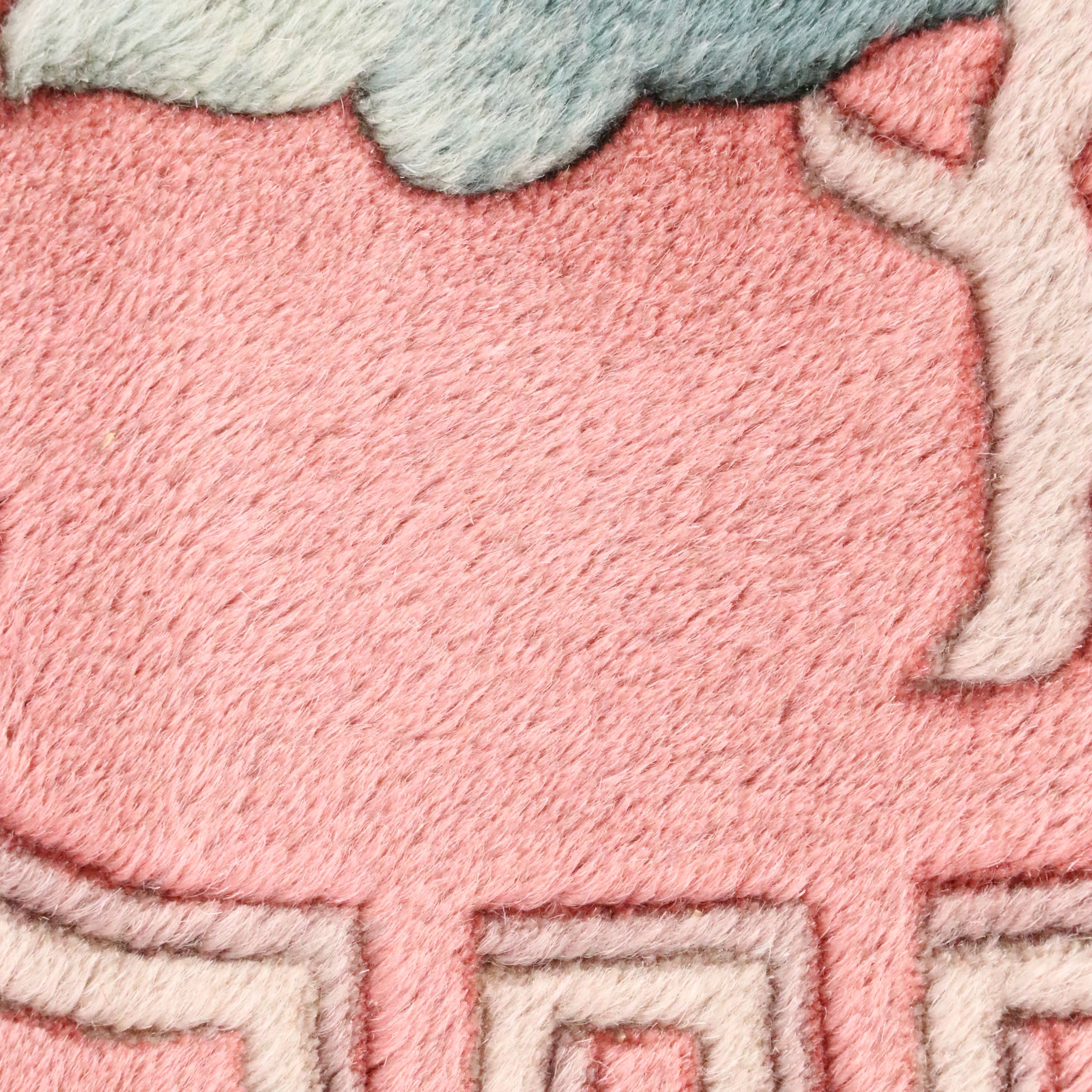 7'9 x 10'8 Hand-Knotted Chinese Peking Area Rug