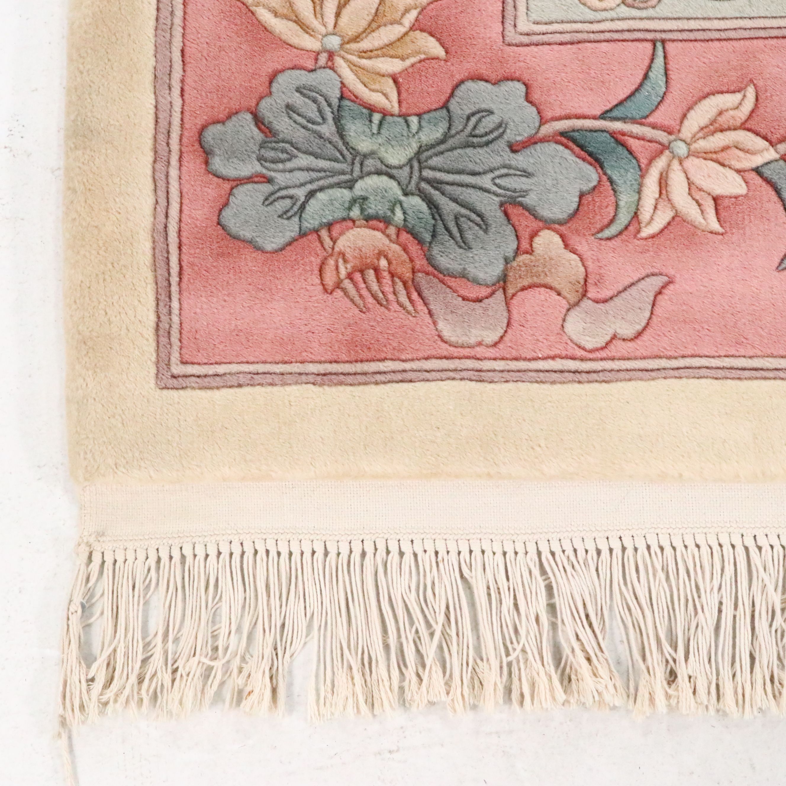 7'9 x 10'8 Hand-Knotted Chinese Peking Area Rug