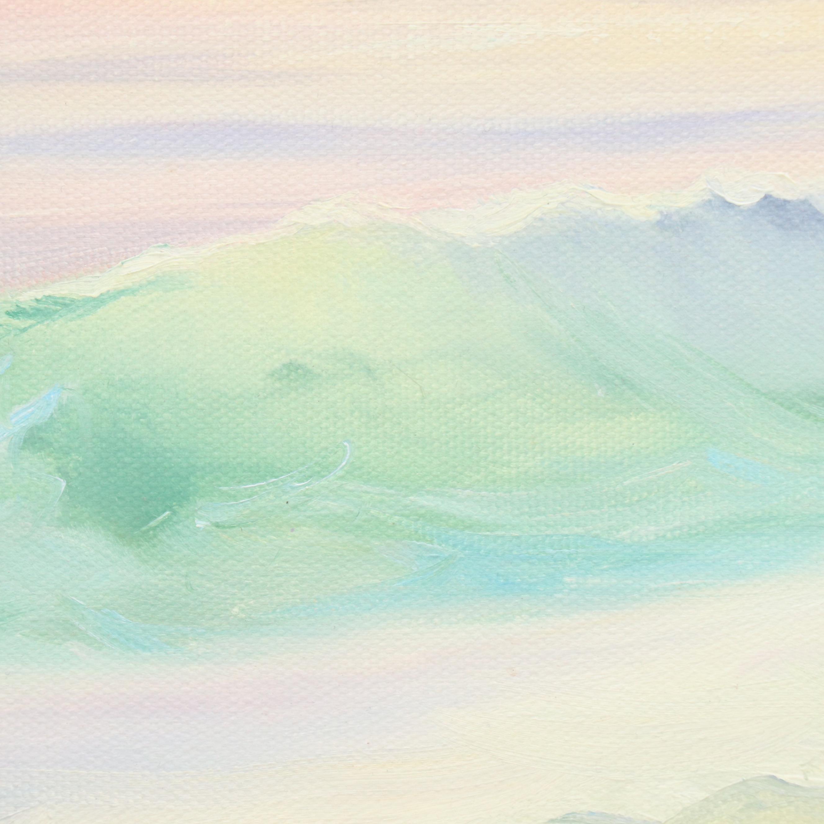 Coastal Landscape Oil Painting, 1997