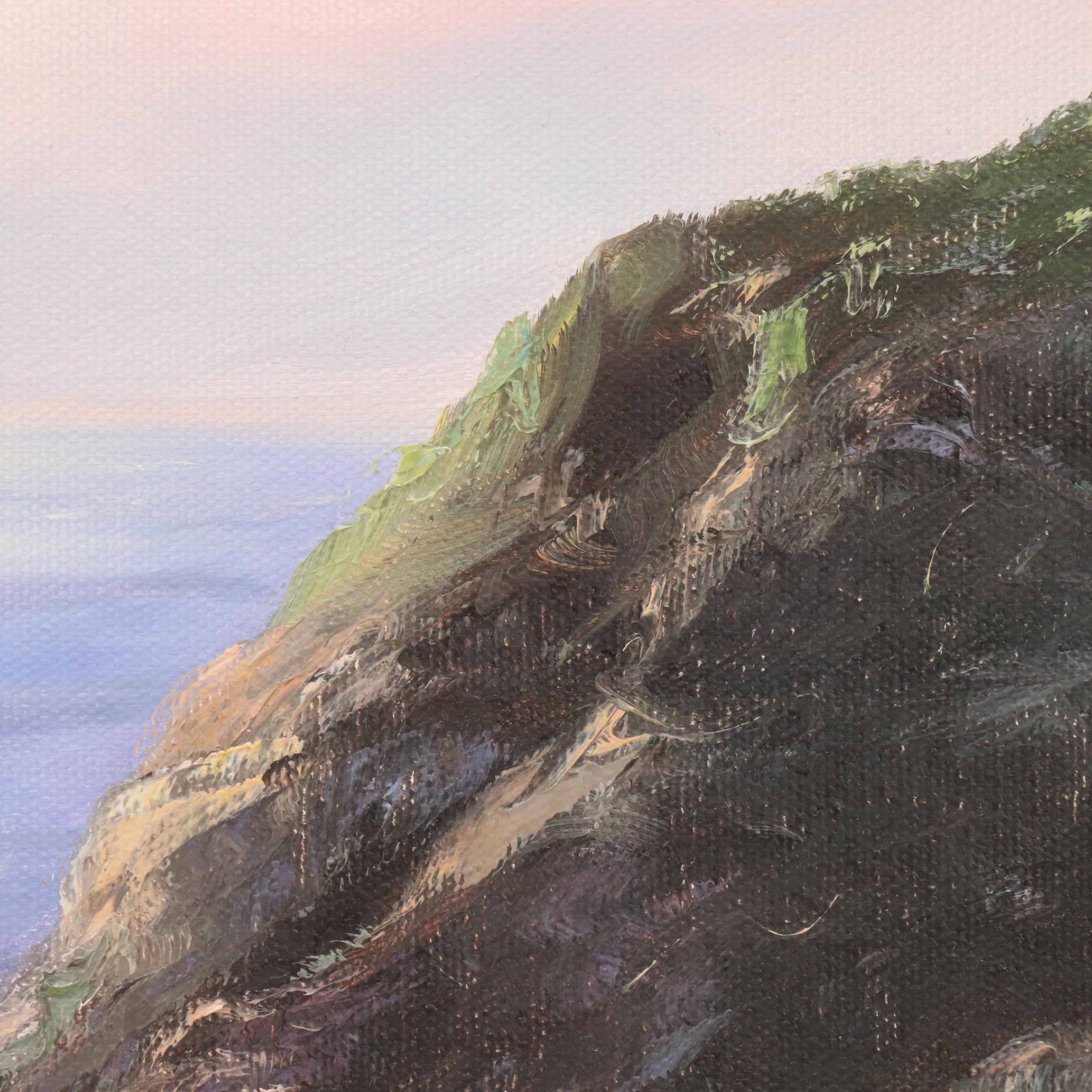 Coastal Landscape Oil Painting, 1997