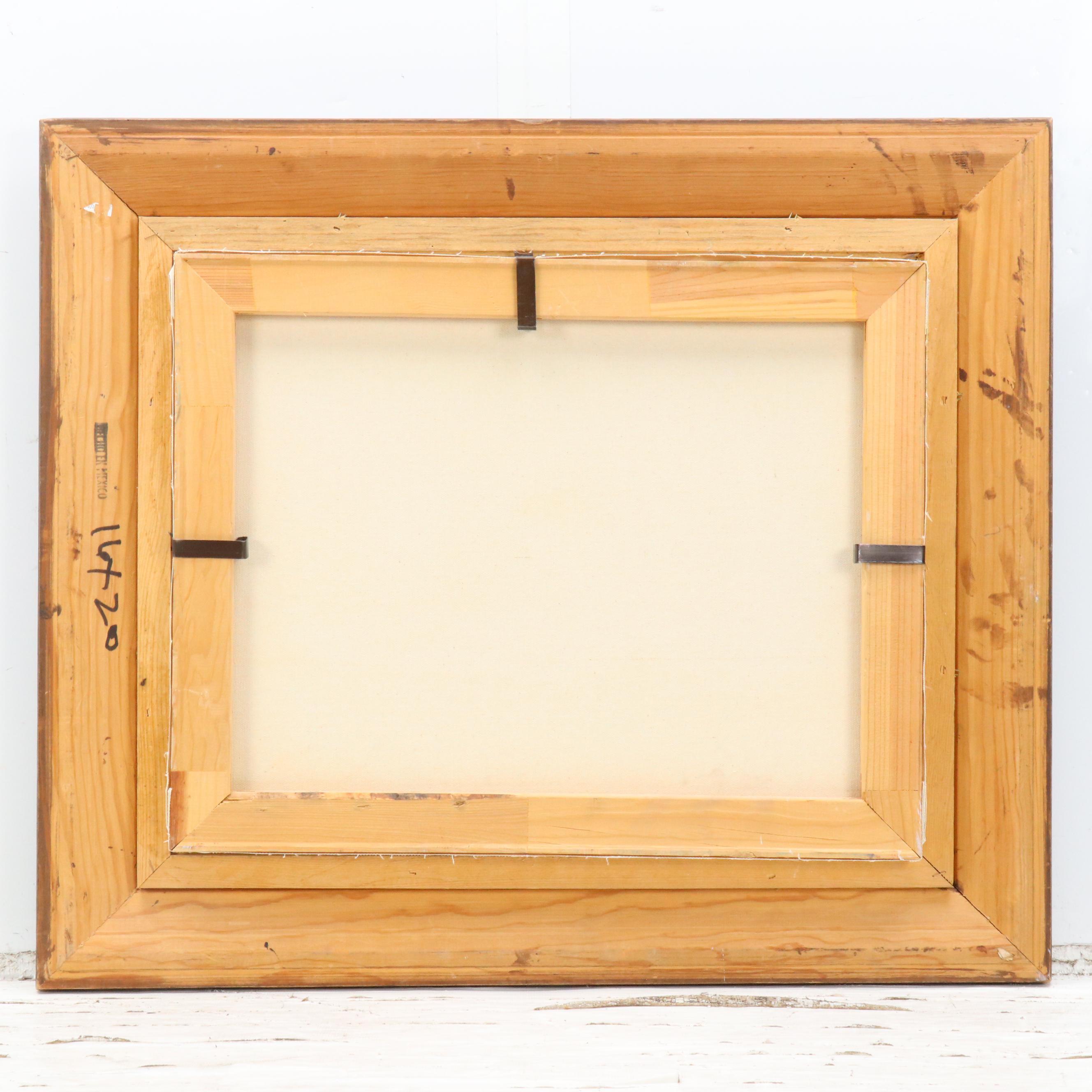 Coastal Landscape Oil Painting, 1997