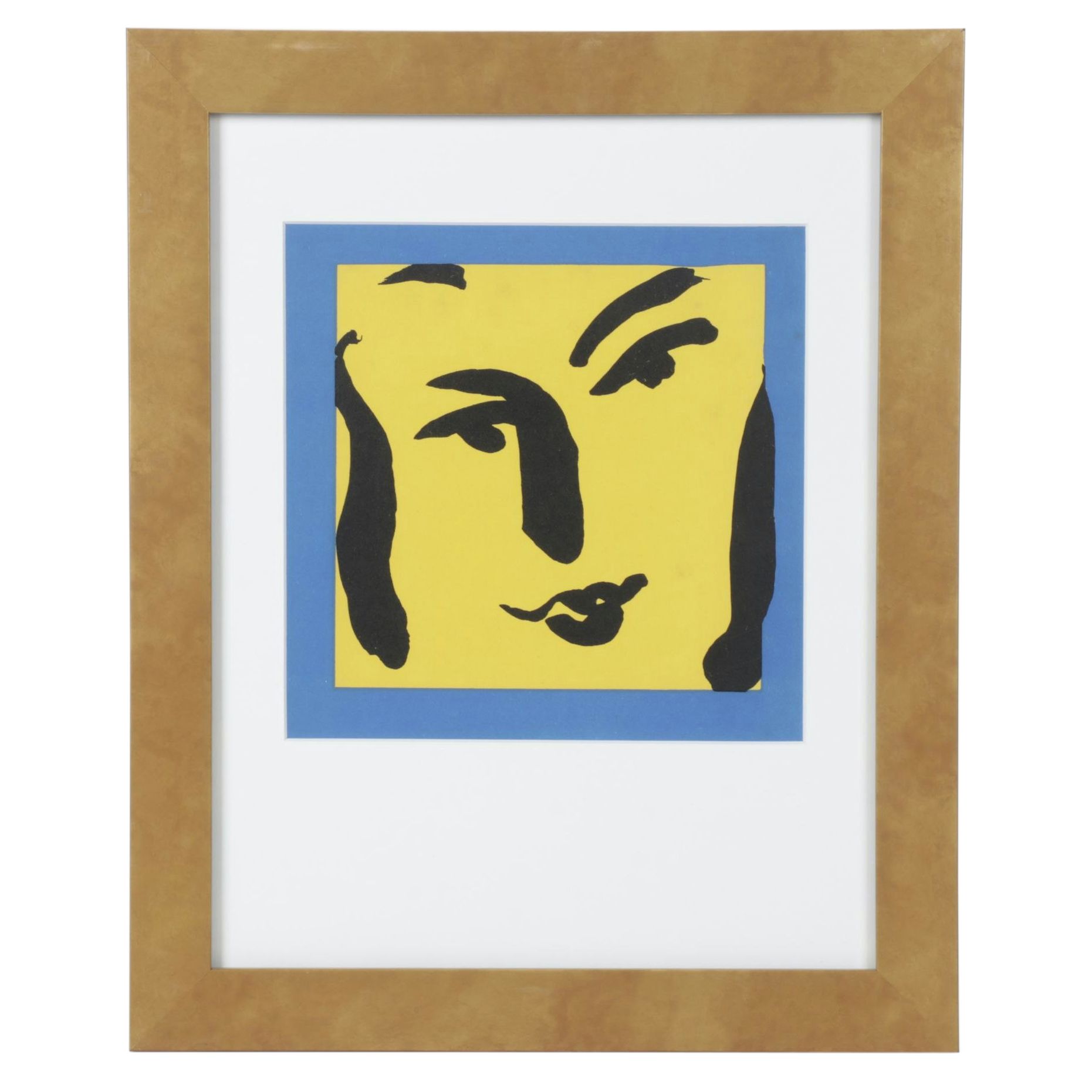 Cover Art for Henri Matisse's Book "Portraits", 1955