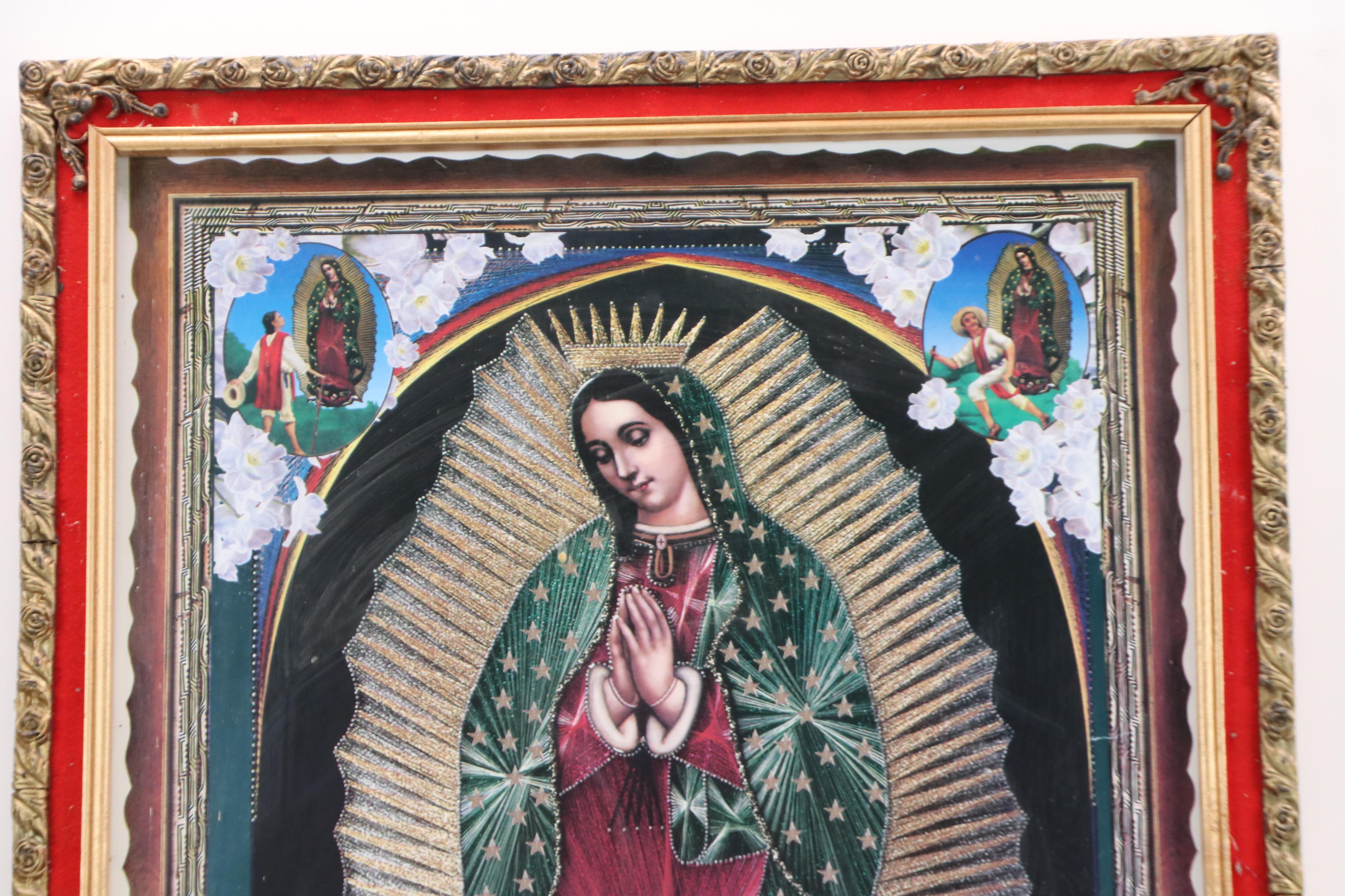 Halftone Reproduction Poster "Our Lady of Guadalupe"