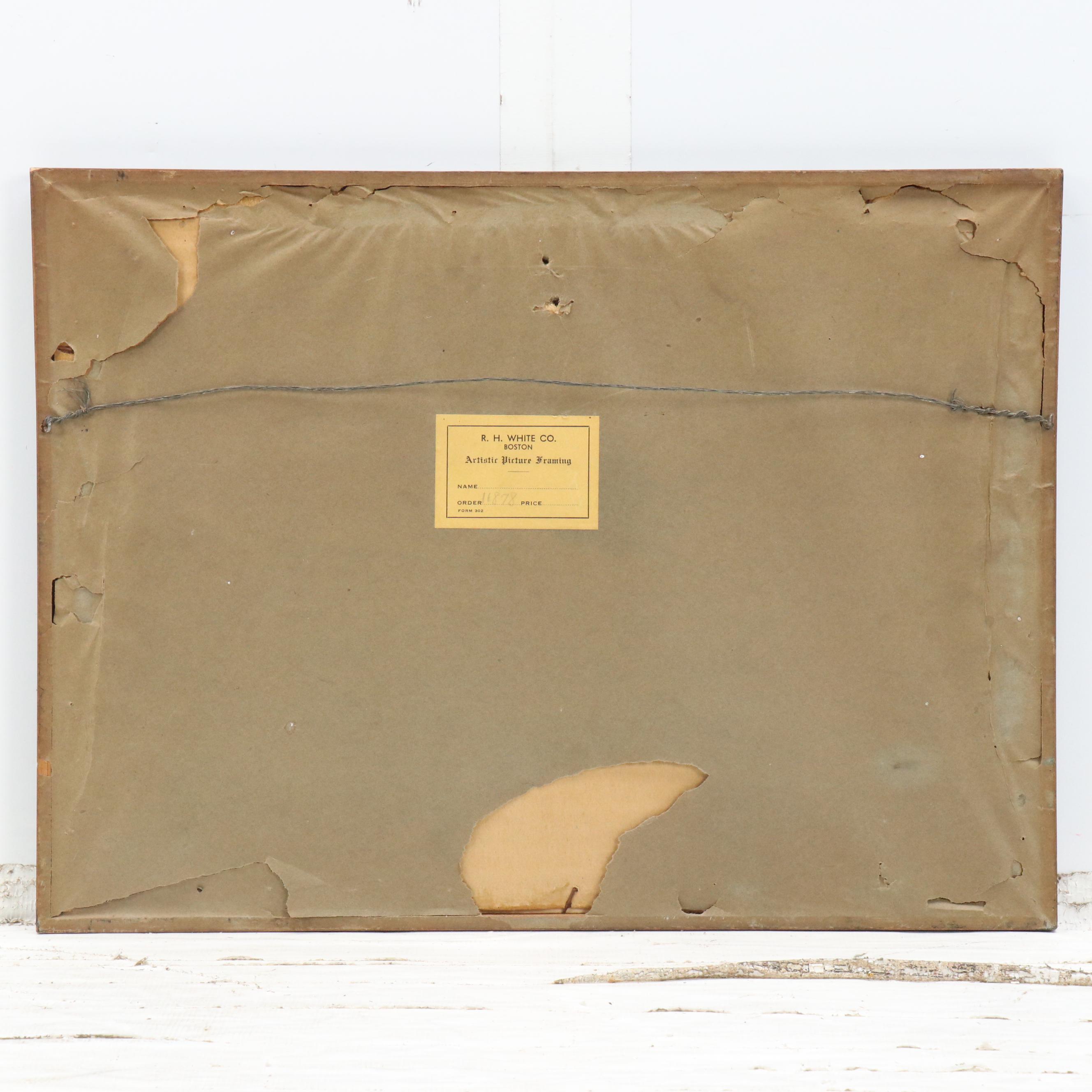 Mabel Oliver Rae Etching "Lord Mayor's Cottage"