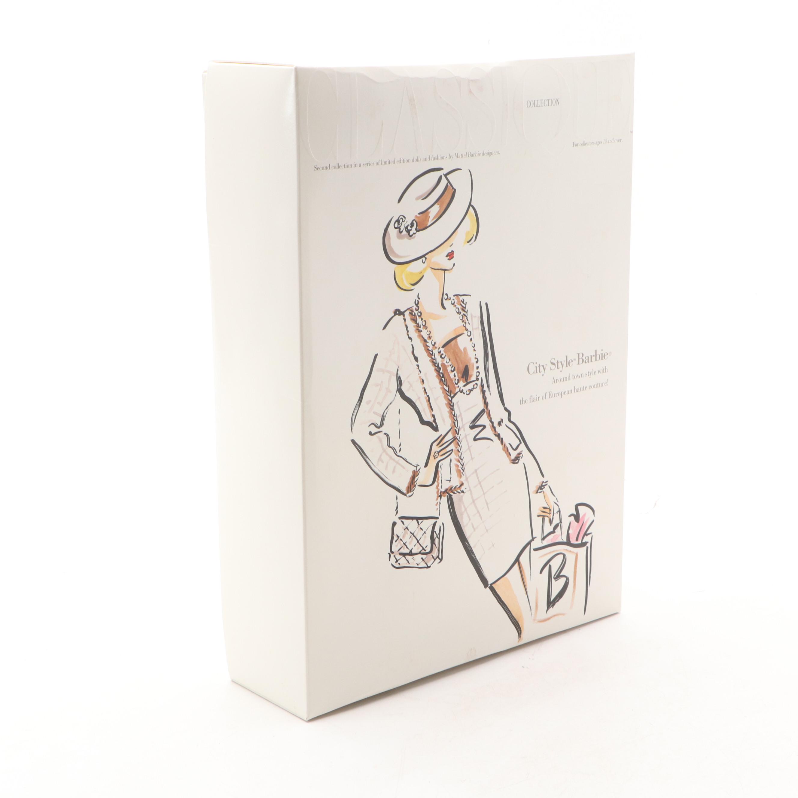 Mattel "City Style" Classique Collection Limited Edition Barbie Doll, 1993