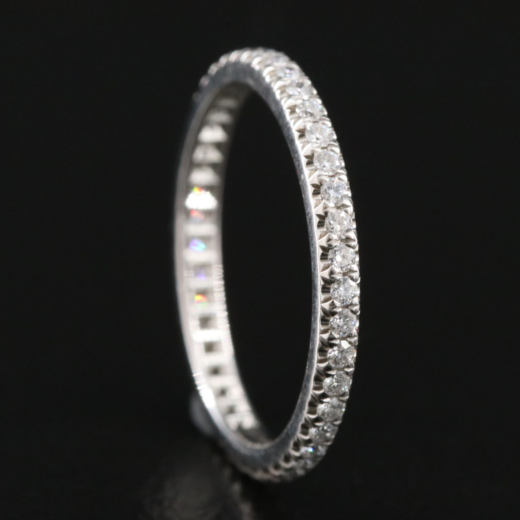 Tiffany & Co. Soleste 0.29 CTW Diamond Platinum Eternity Ring
