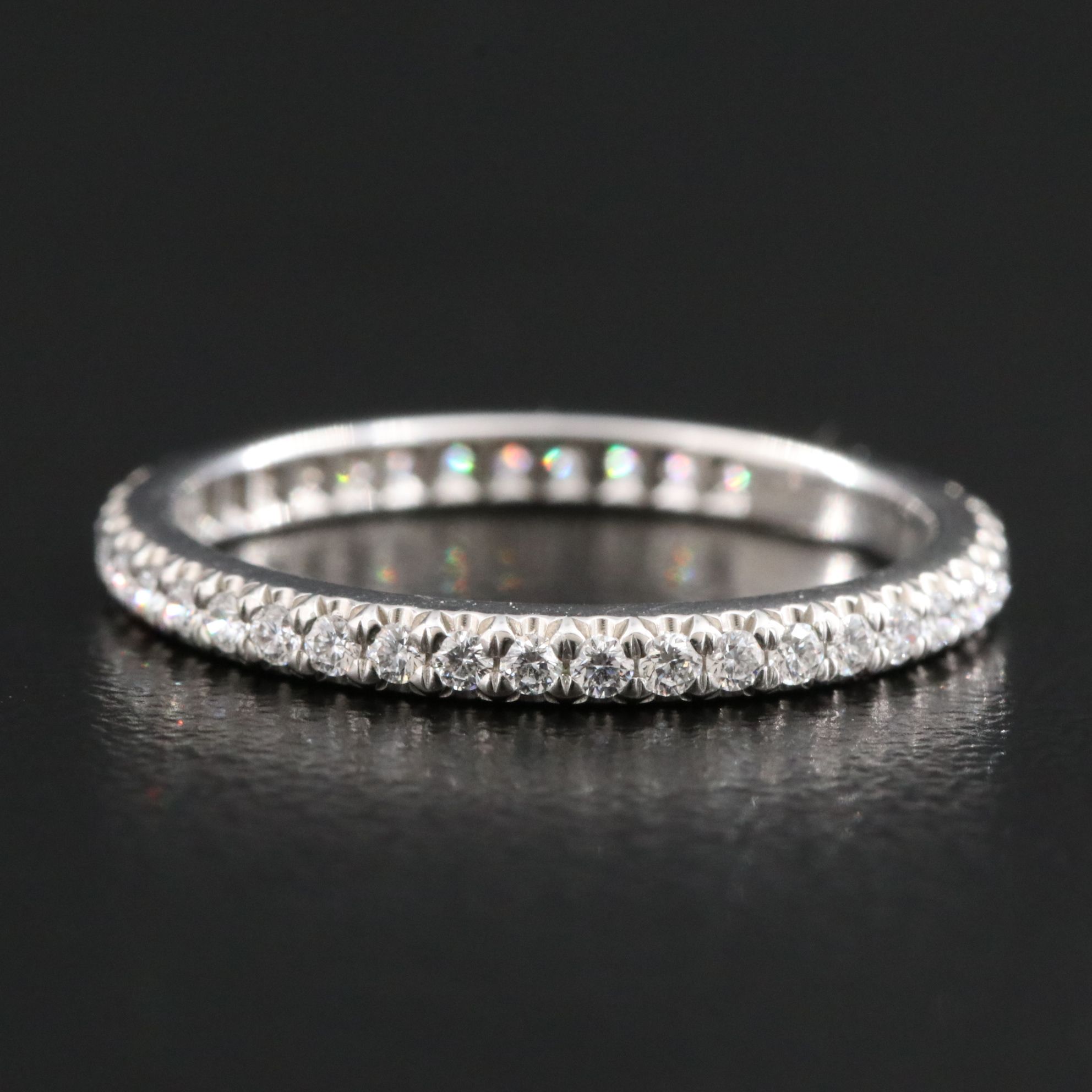 Tiffany & Co. Soleste 0.29 CTW Diamond Platinum Eternity Ring