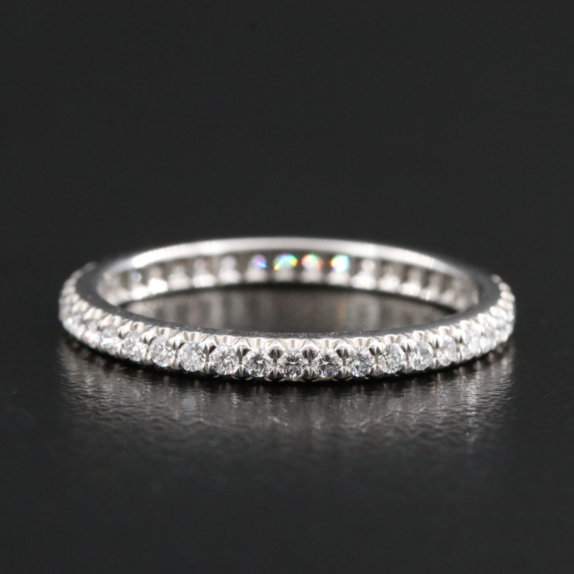Tiffany & Co. Soleste 0.29 CTW Diamond Platinum Eternity Ring