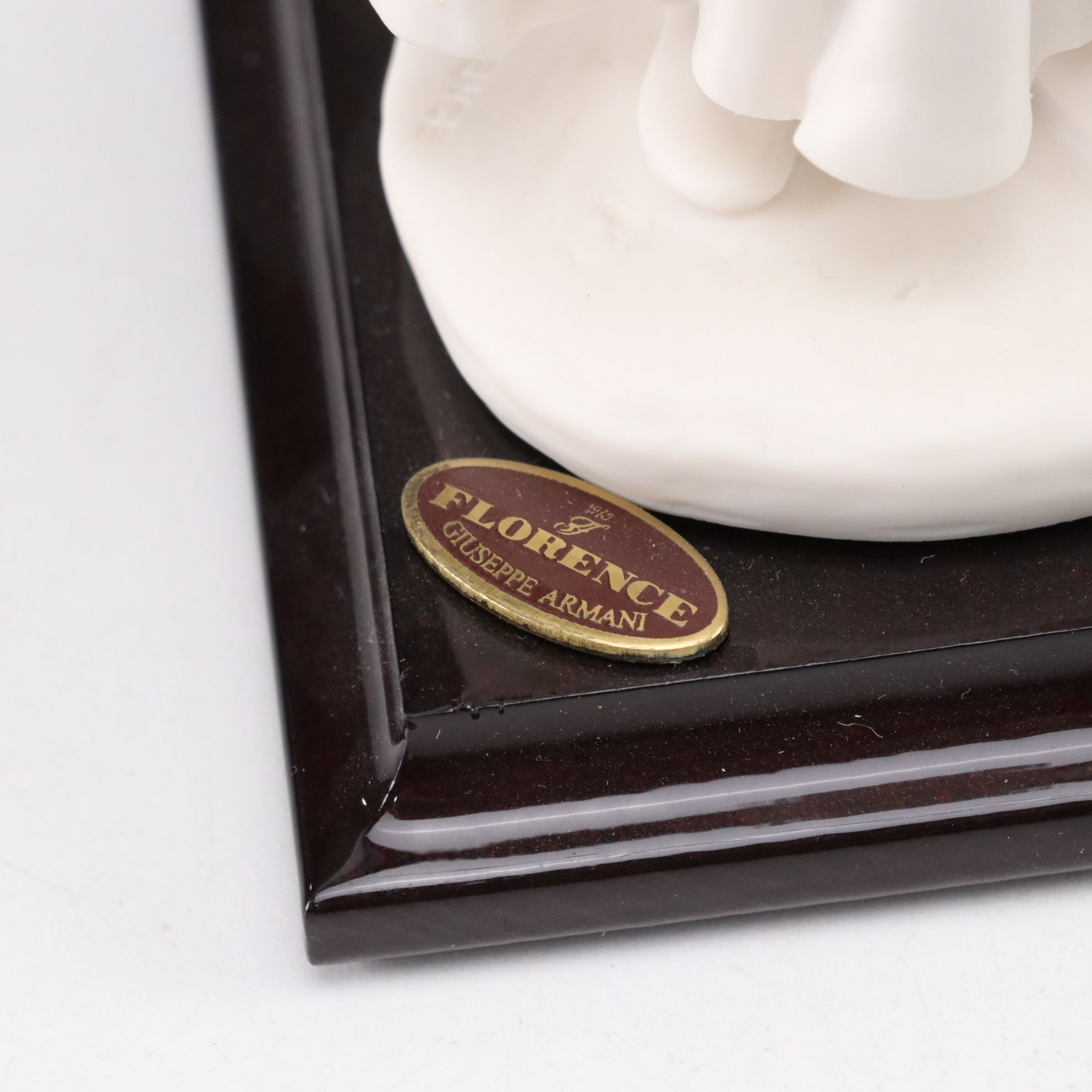 Dresden Lace Madona with Child & Other Christian Figurines