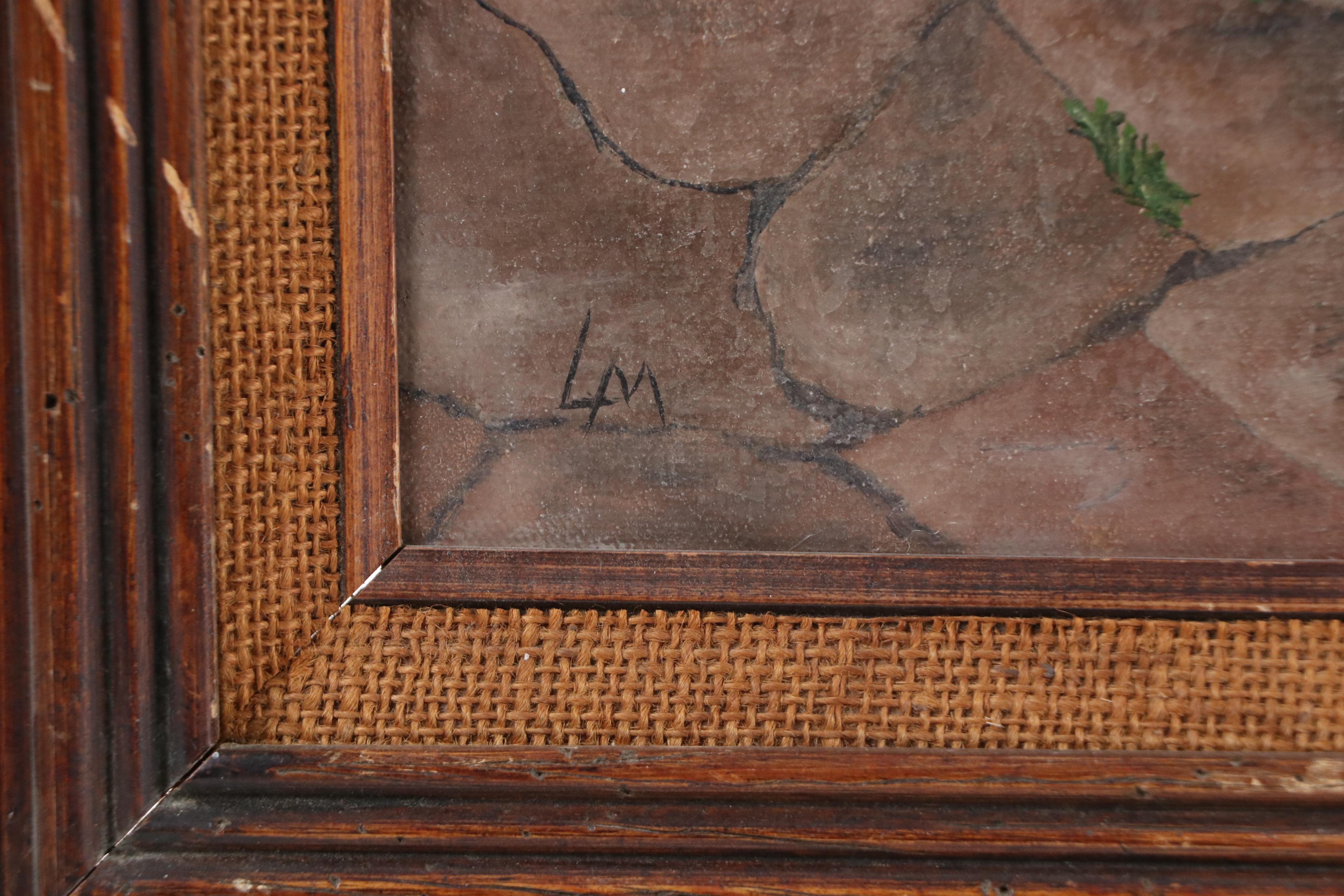 Oil Painting After Herman Von Kaulbach "Girl With Hat Trying to Catch a Bird"