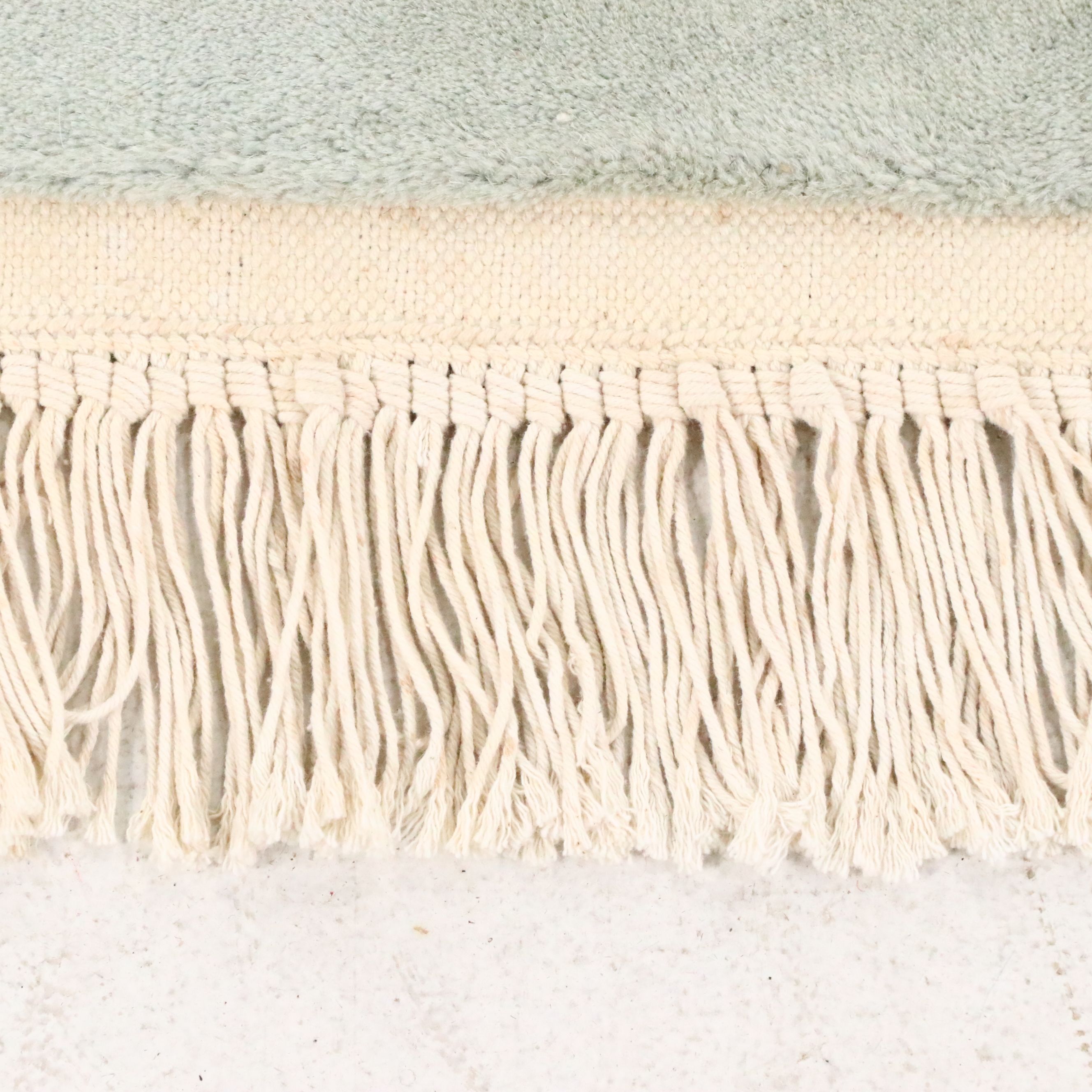 7'9 x 10'5 Hand-Knotted and Carved Chinese Peking Area Rug