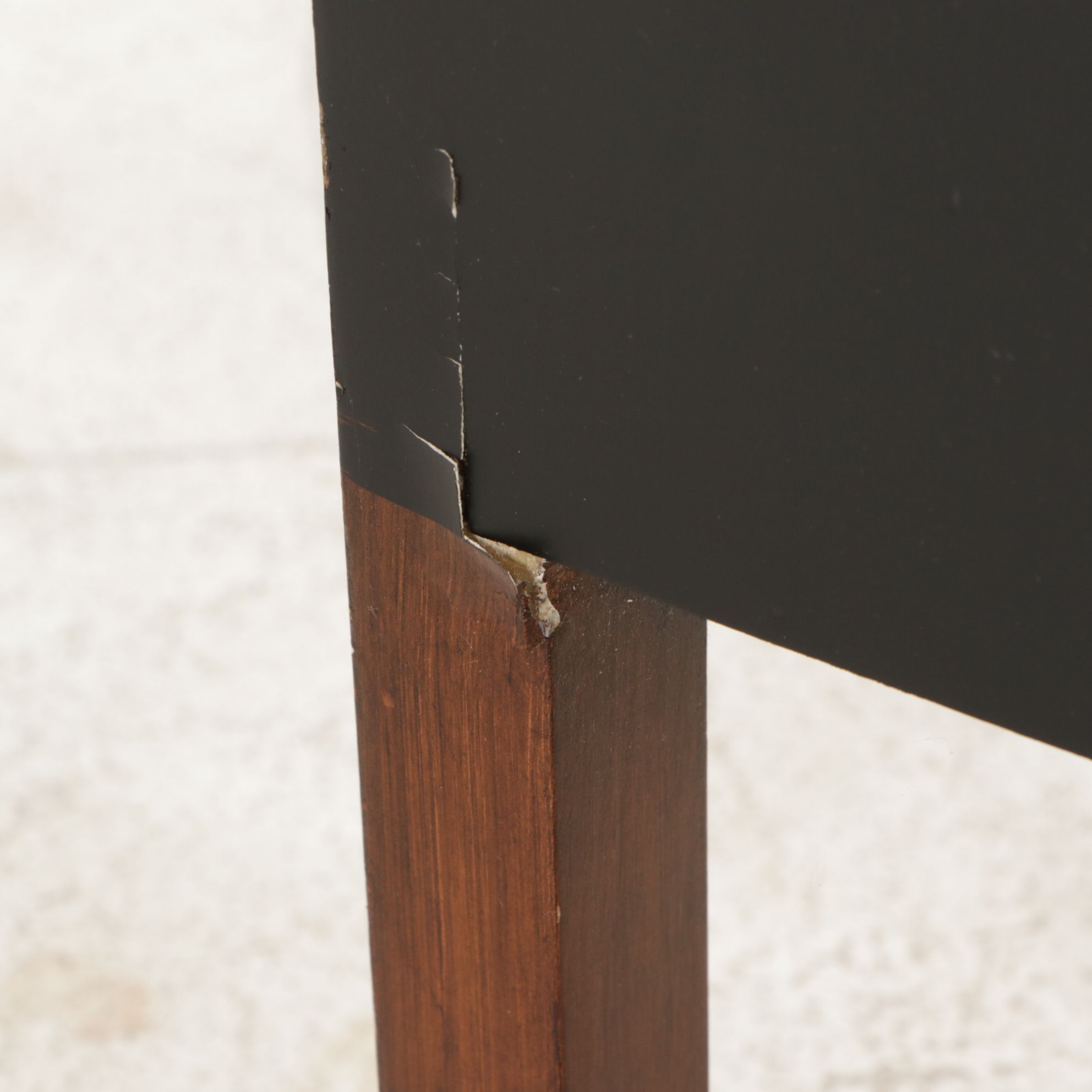 Small Wooden Accent Cabinet with Bouquet and Floral Motif, Late 20th Century