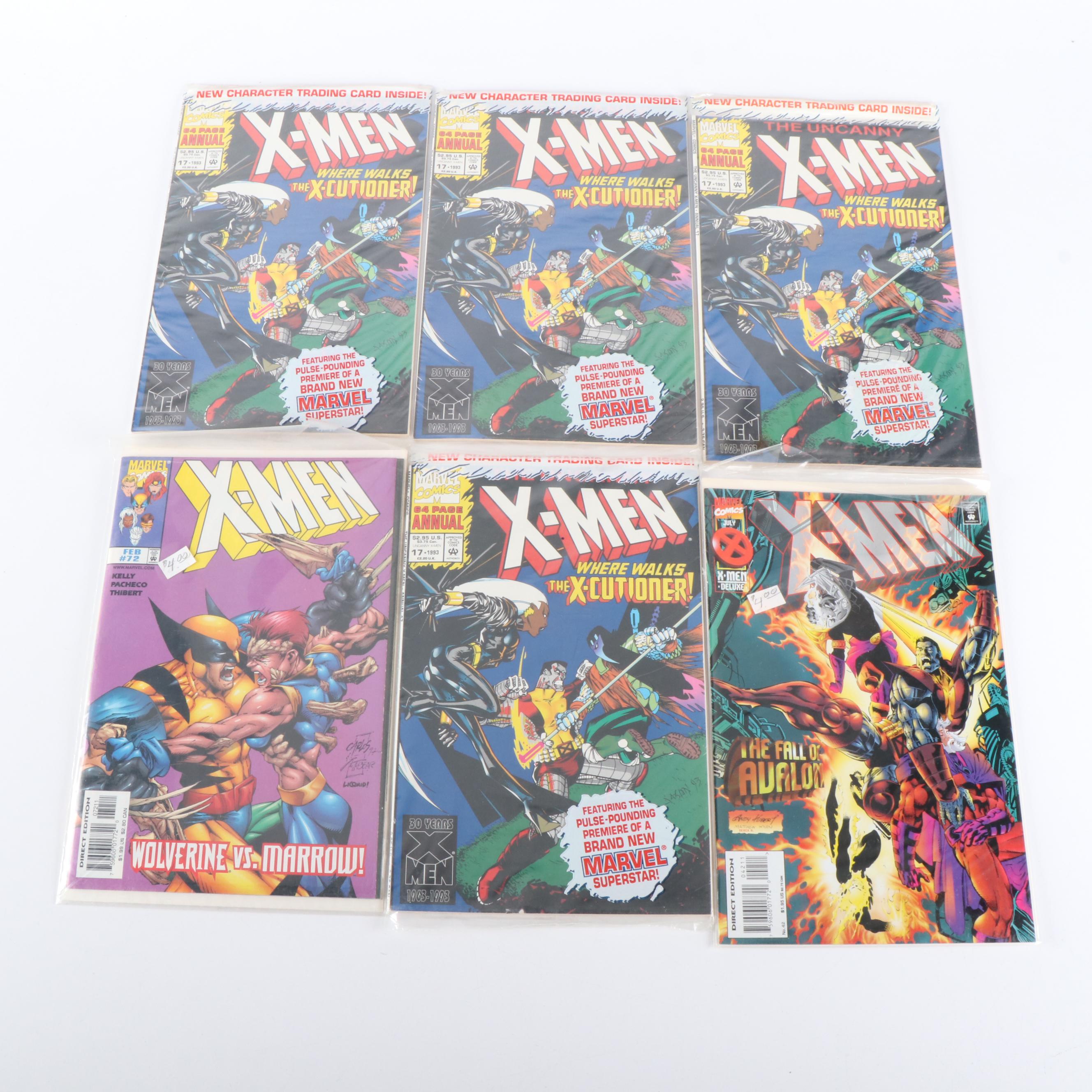 Modern Age "X-Men" and "Starman" Comic Books