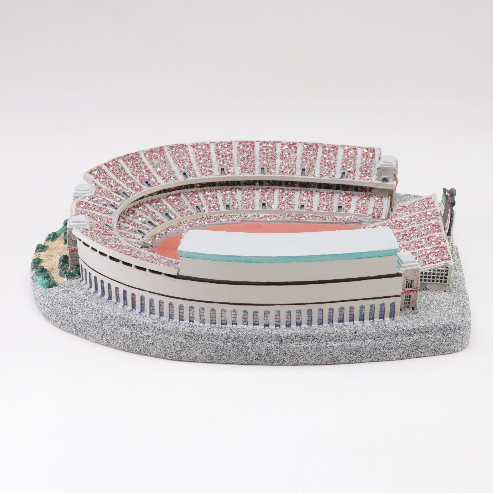 Ohio State Buckeye's "The Shoe" Stadium Model & Figurines