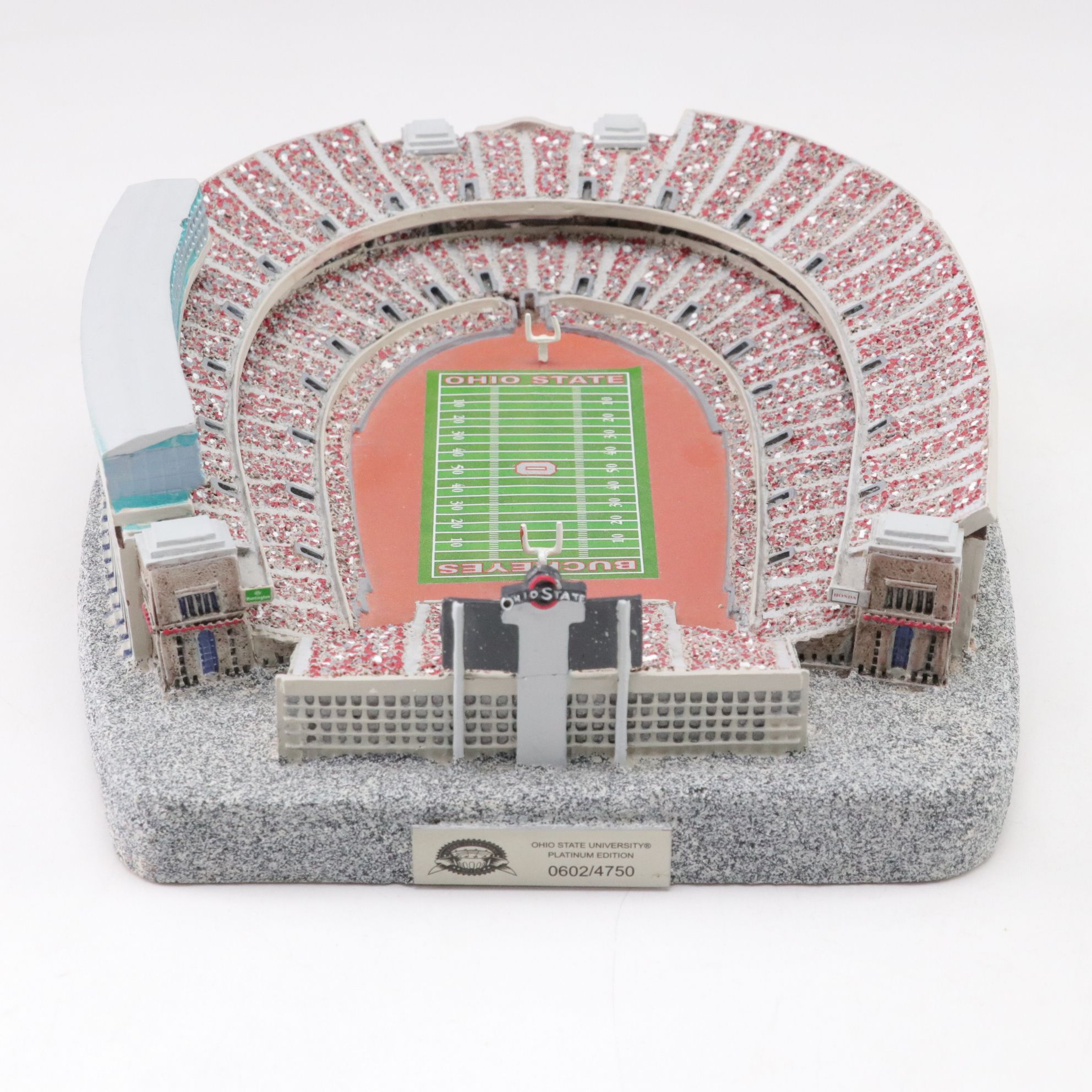 Ohio State Buckeye's "The Shoe" Stadium Model & Figurines