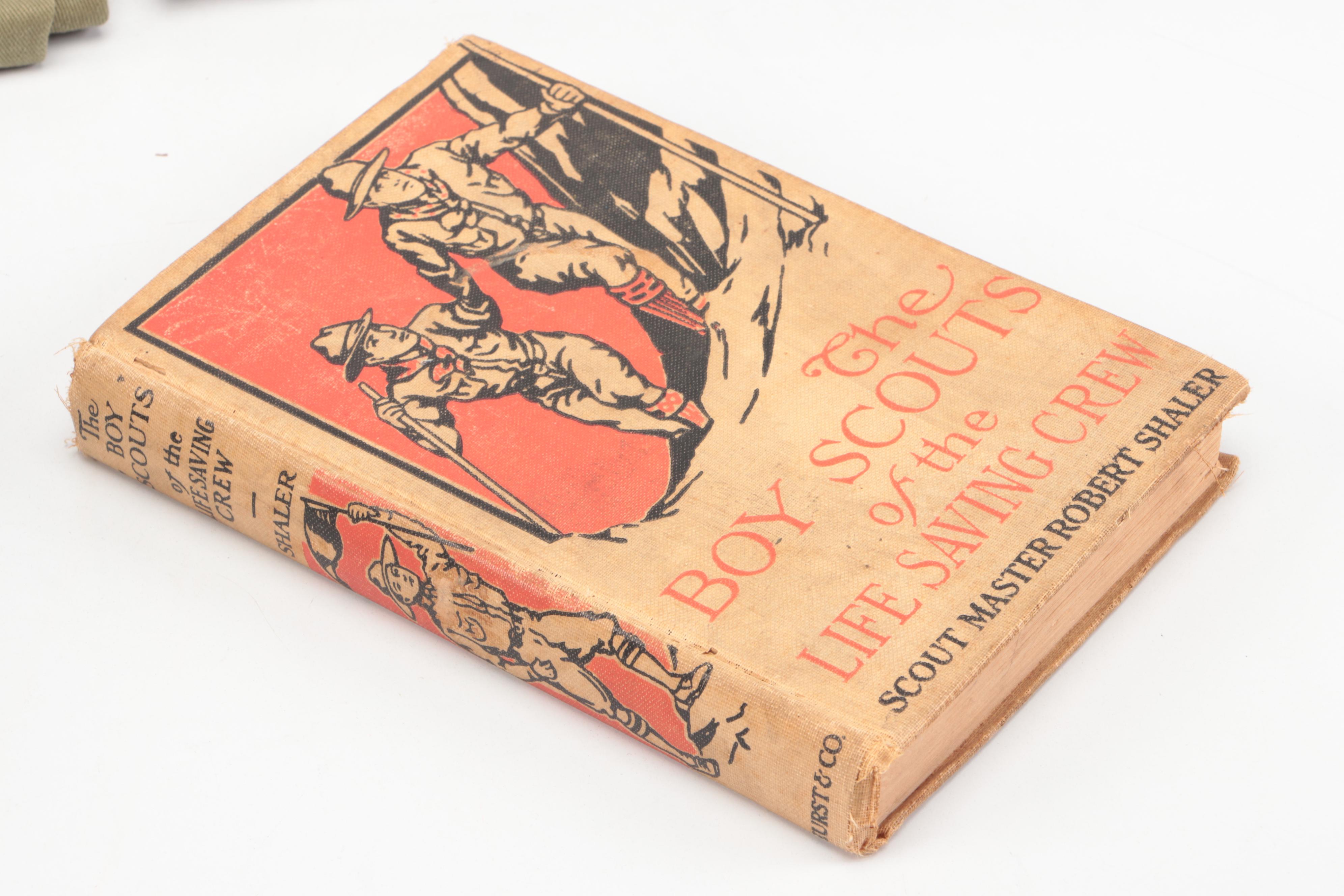 "The Boy Scouts of the Life Saving Crew" with Scouting Uniform and Equipment