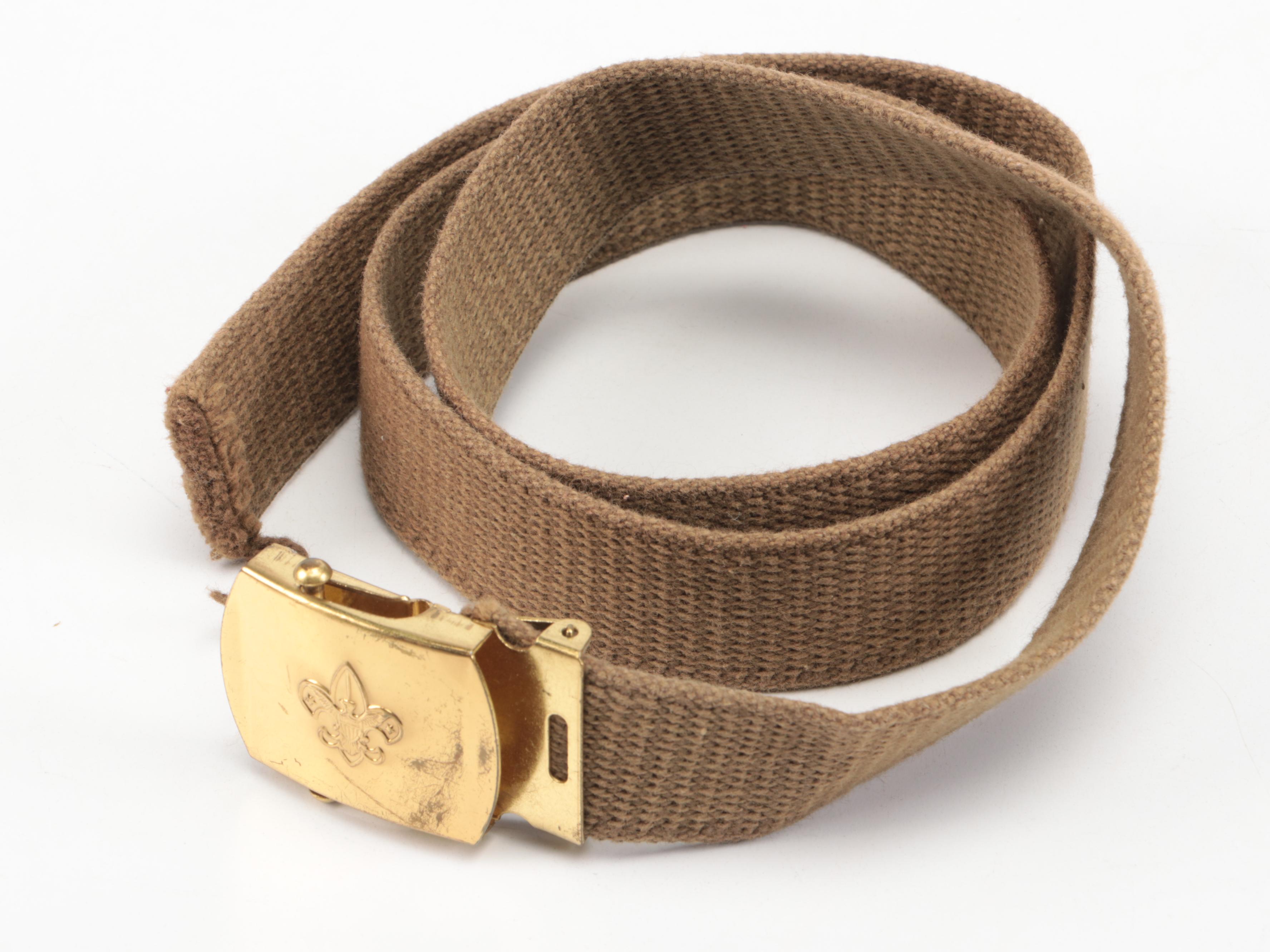 "The Boy Scouts of the Life Saving Crew" with Scouting Uniform and Equipment