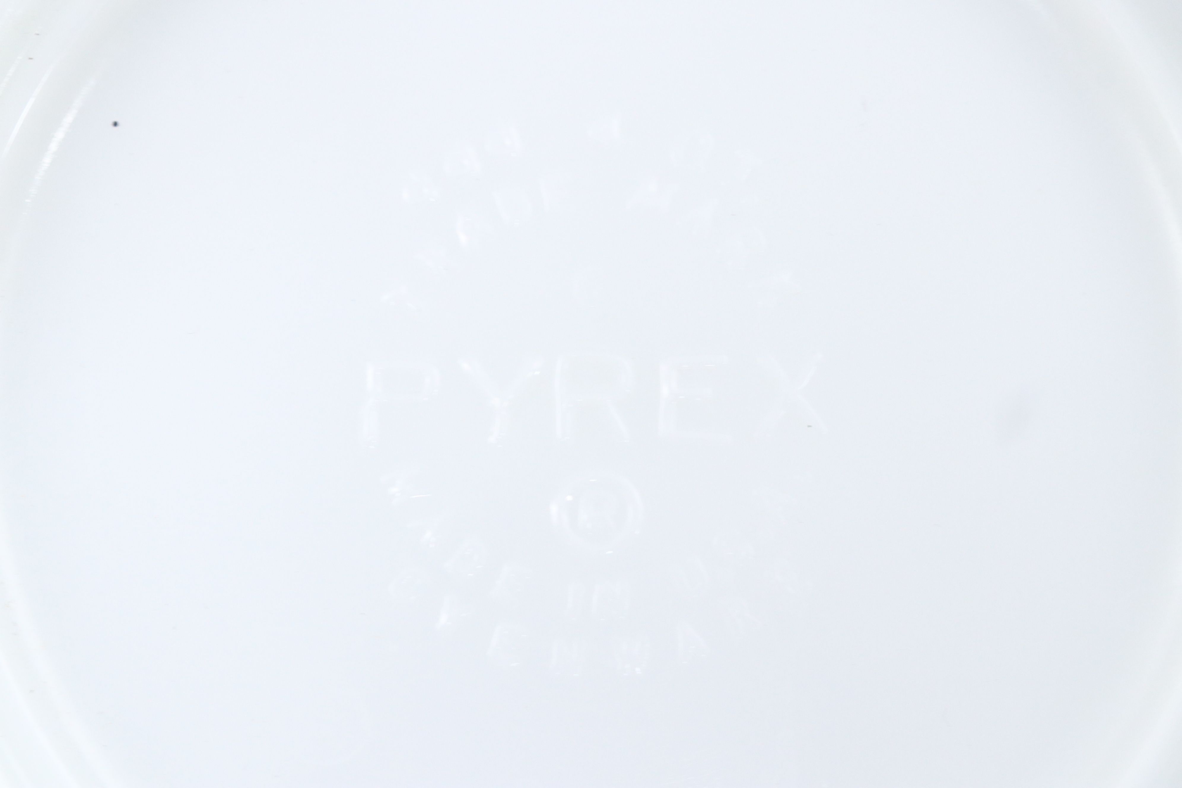 Pyrex "Butterprint" and "Snowflake" Mixing Bowls with Other Casserole Dishes