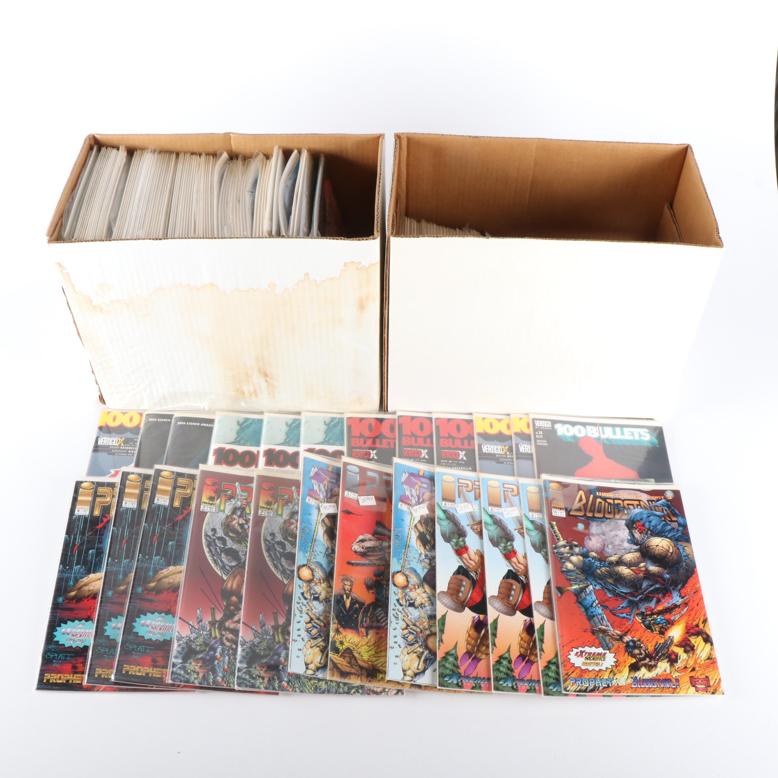 Modern Age Comic Books Featuring "100 Bullets", "10th Muse", and More