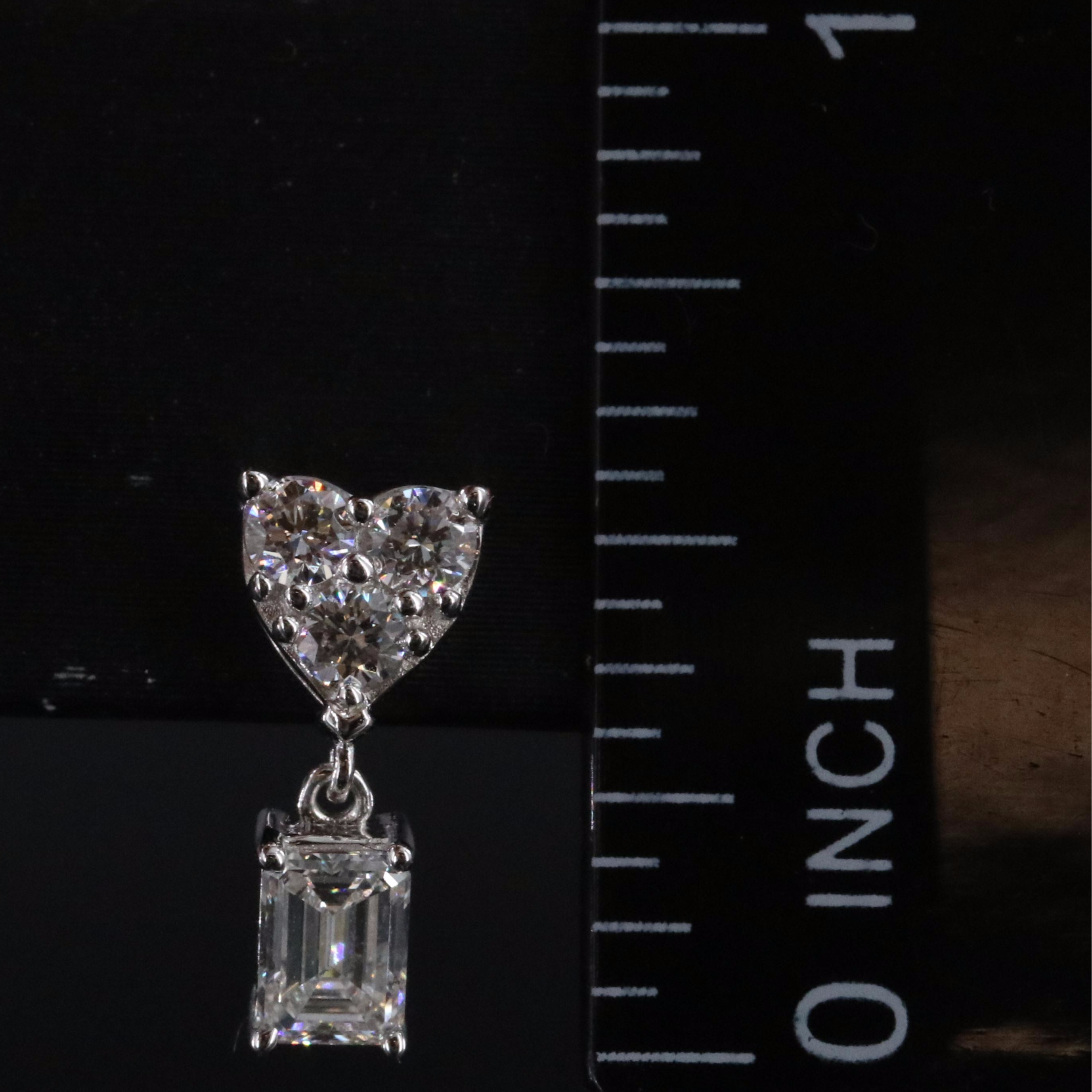 14K 1.25 CTW Lab Grown Diamond Earrings