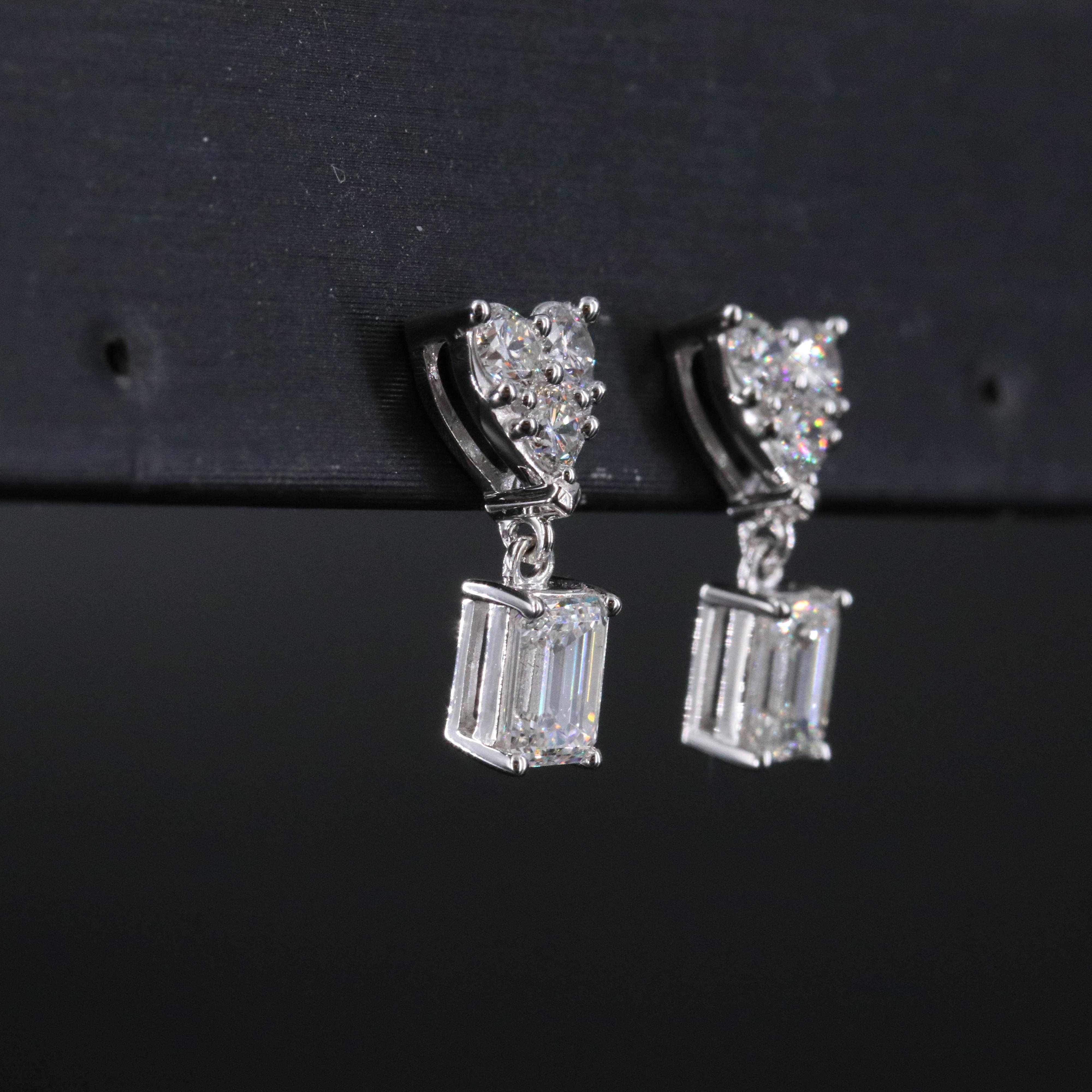 14K 1.25 CTW Lab Grown Diamond Earrings