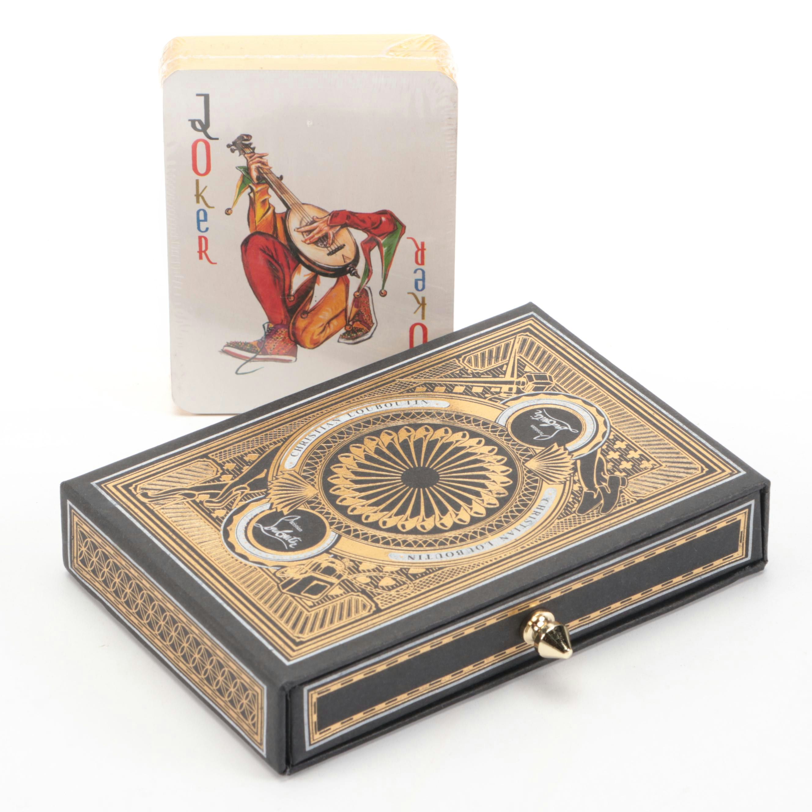 Christian Louboutin Playing Card Deck with Presentation Case