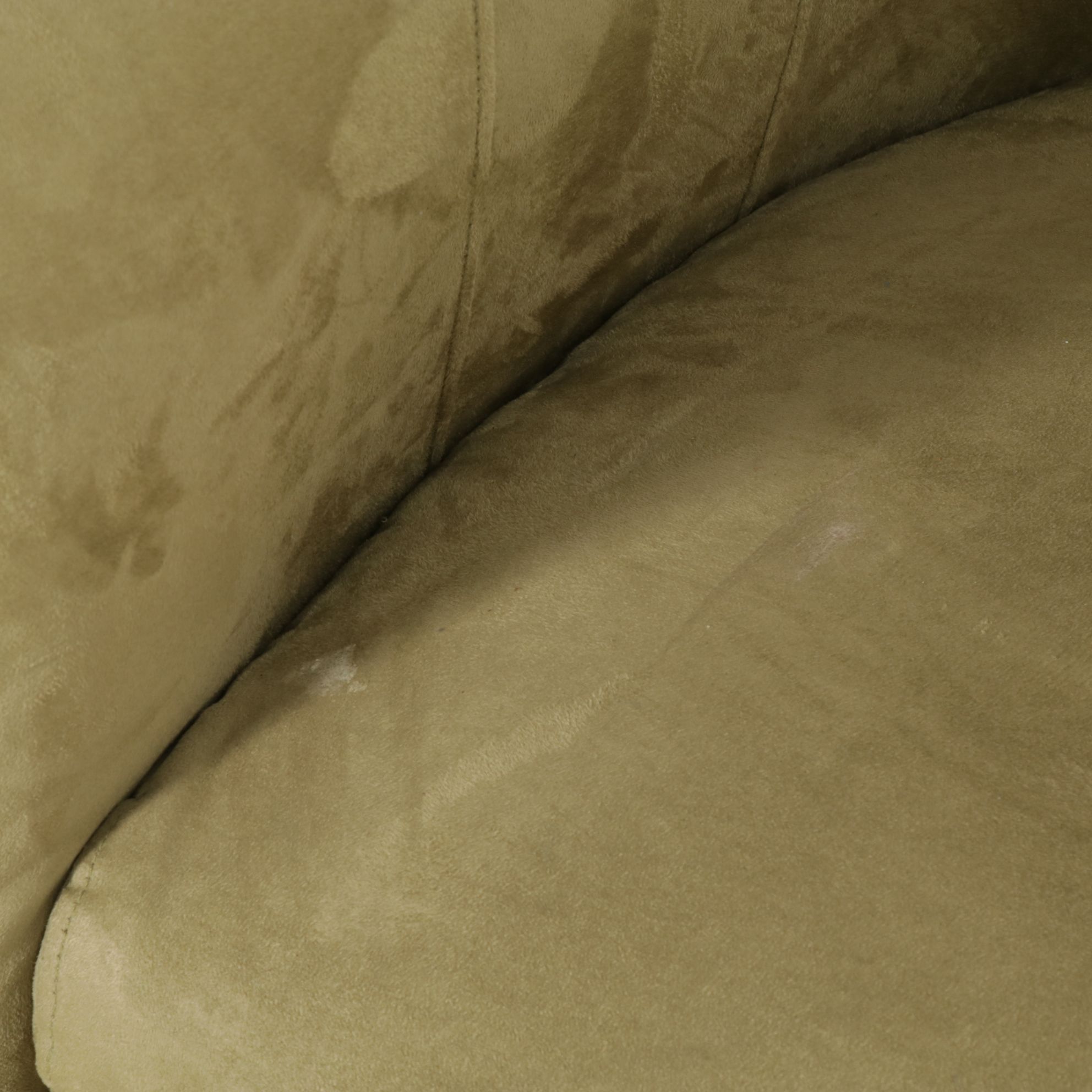 Three Barrel-Back Upholstered Swivel Chairs, 21st Century