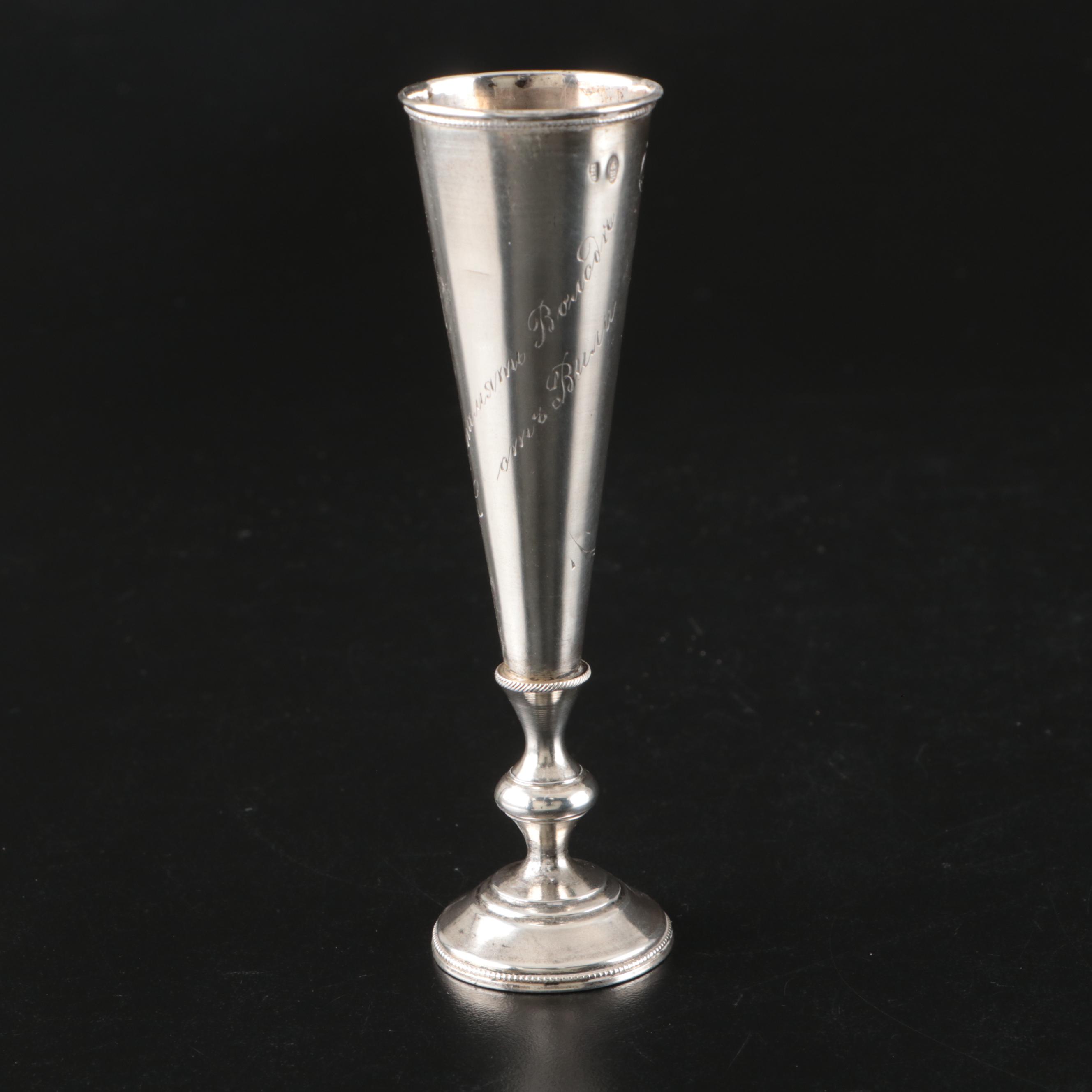 800 Silver Russian Kiddush Cups, 1896