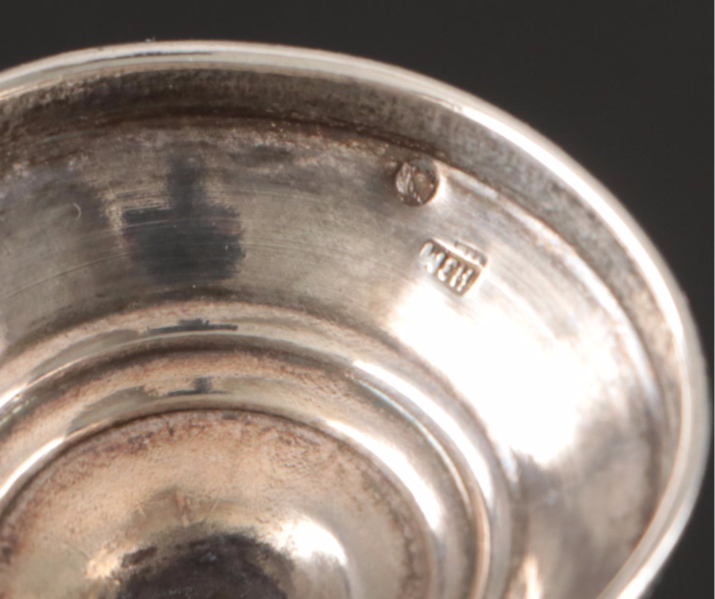 800 Silver Russian Kiddush Cups, 1896