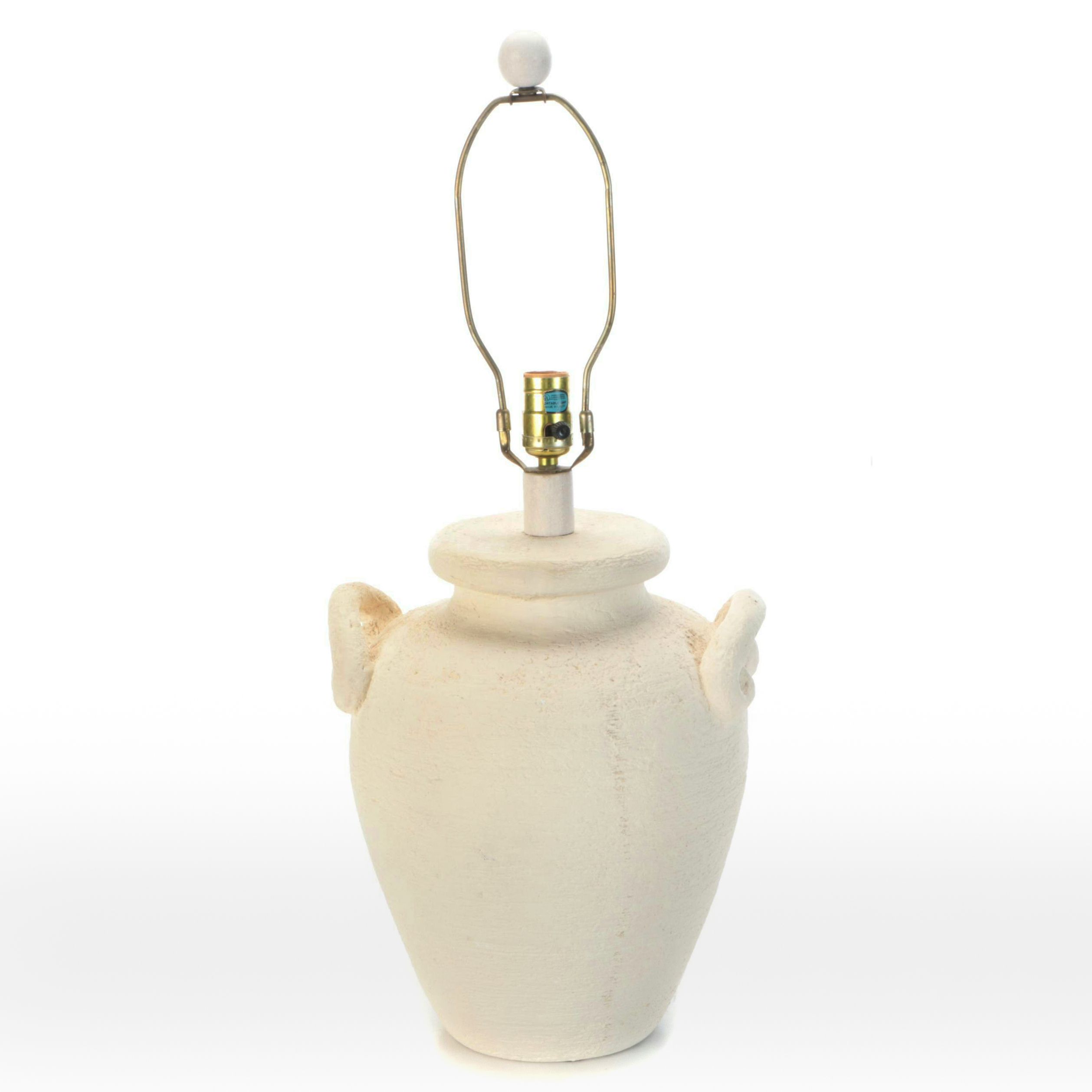 California Modern Style Ceramic Amphora Table Lamp, Mid to Late 20th Century