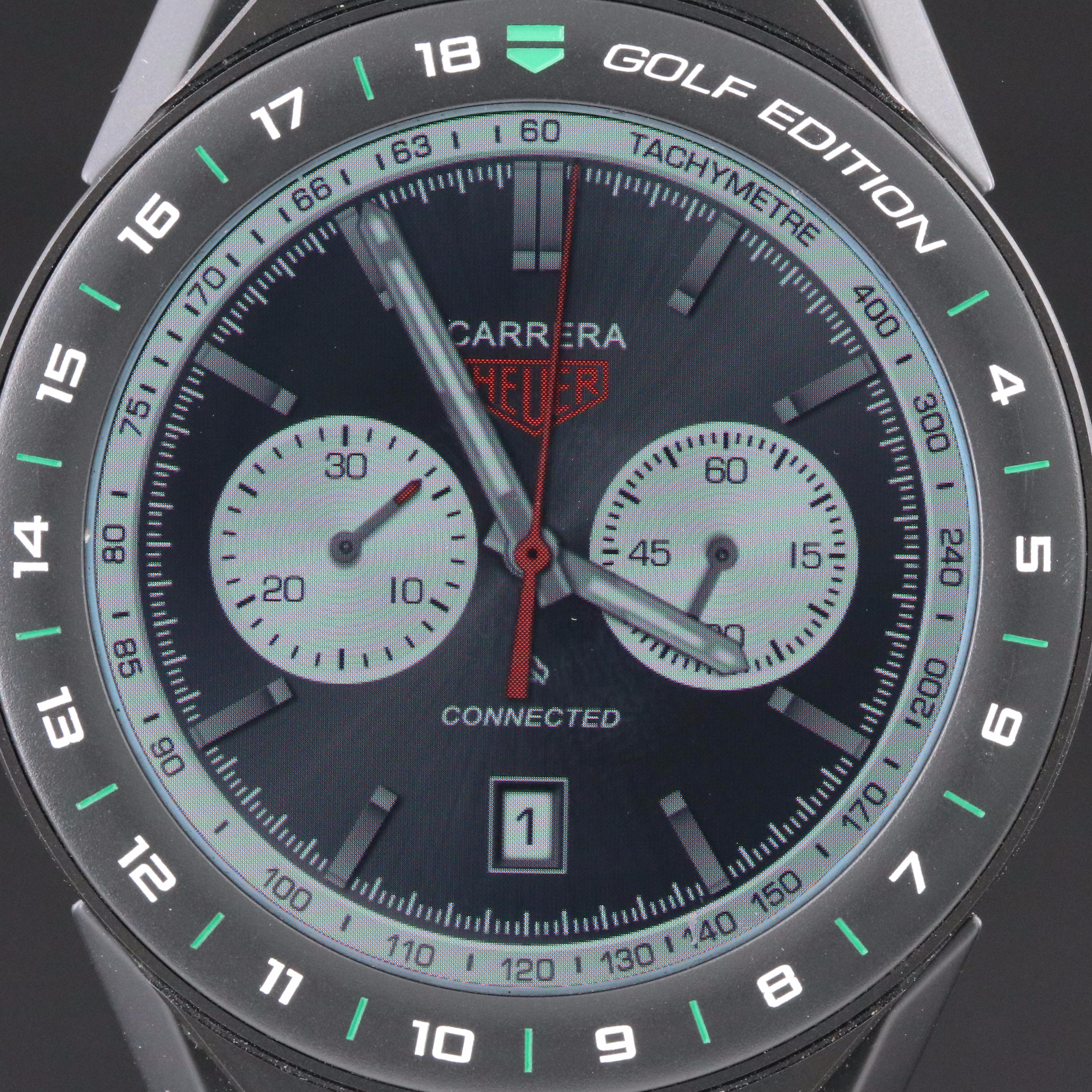 TAG Heuer Connected Modular 45 Golf Edition Titanium Watch