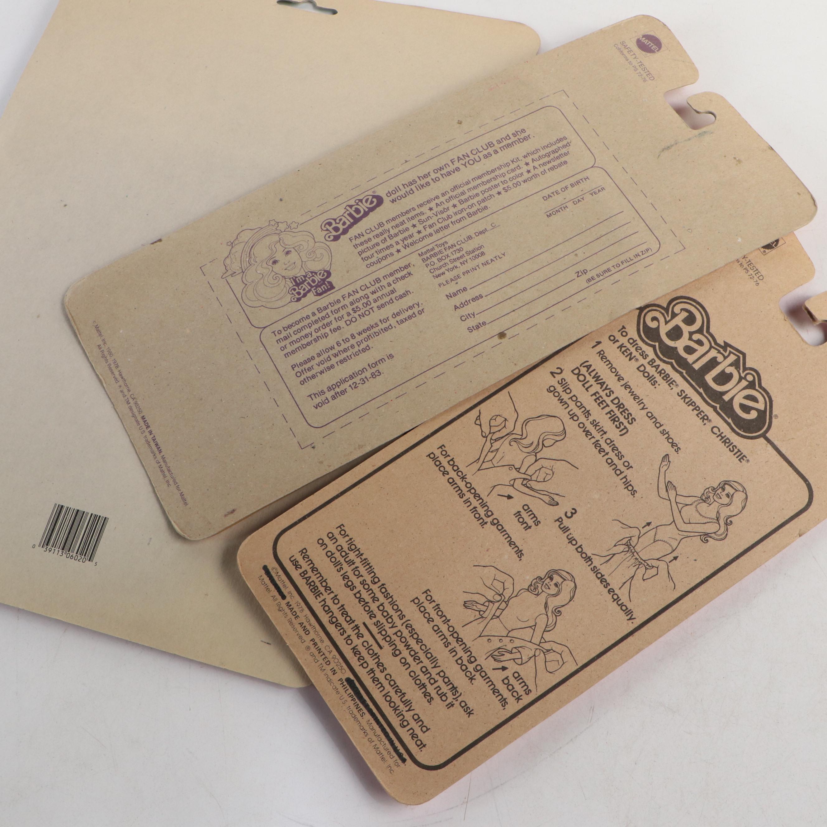 Mattel "Pepsi Spirit Barbie," "7-UP Active Wear" with More Dolls and Clothes