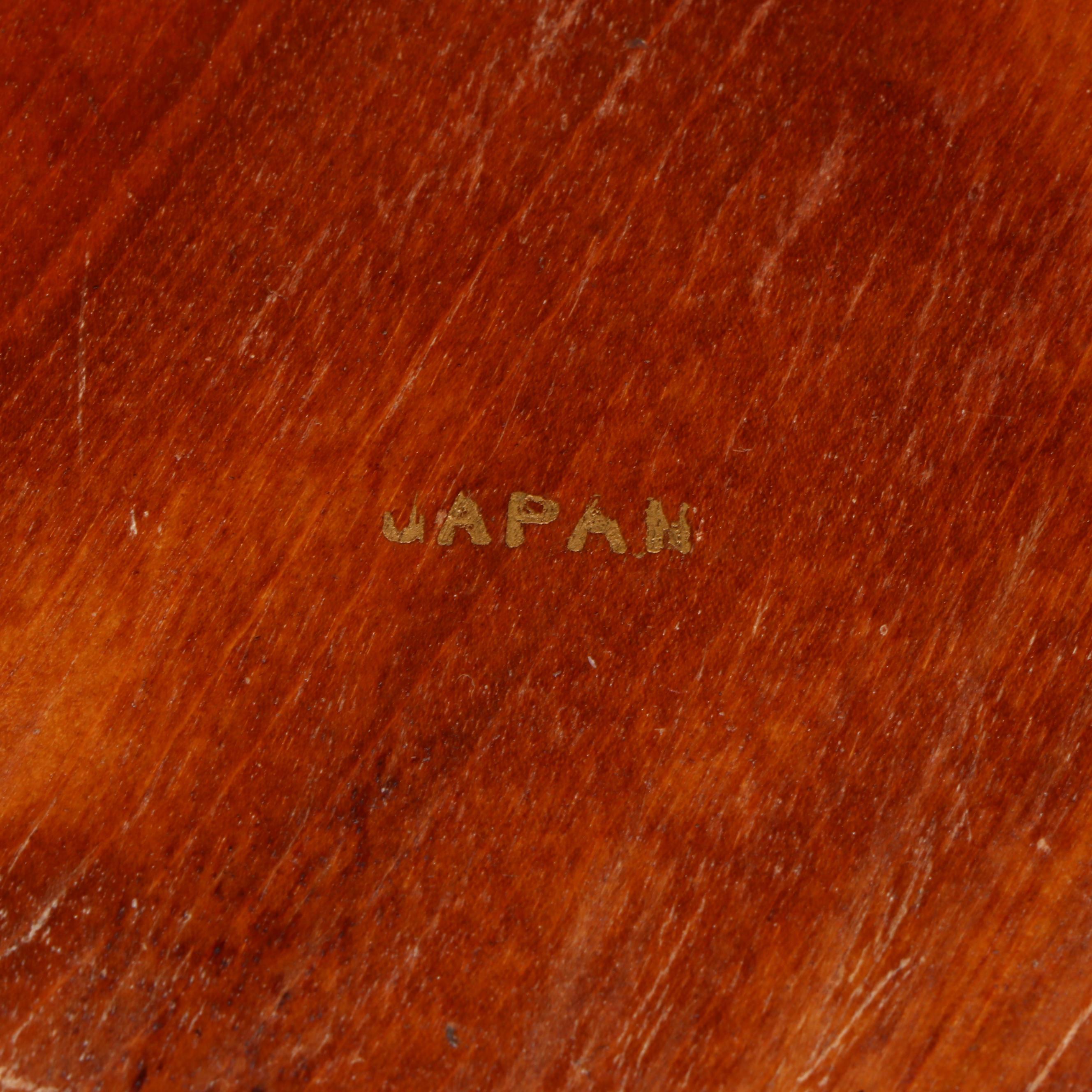 Wooden Candle Holder with Glass Hurricane and Wooden Pedestal Basket