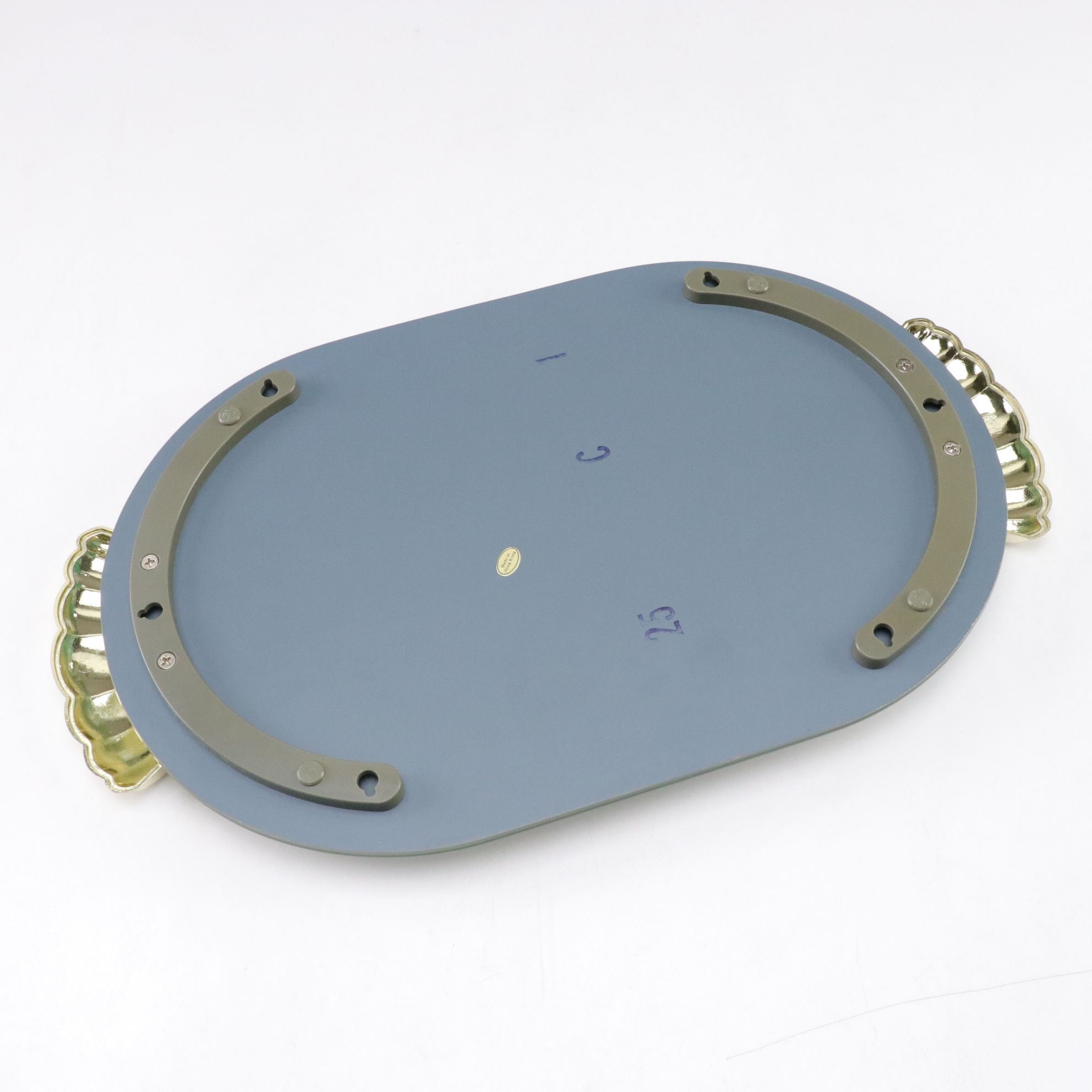 Wallace "Swan Lake" Silver Plate Music Carousel & Mirror