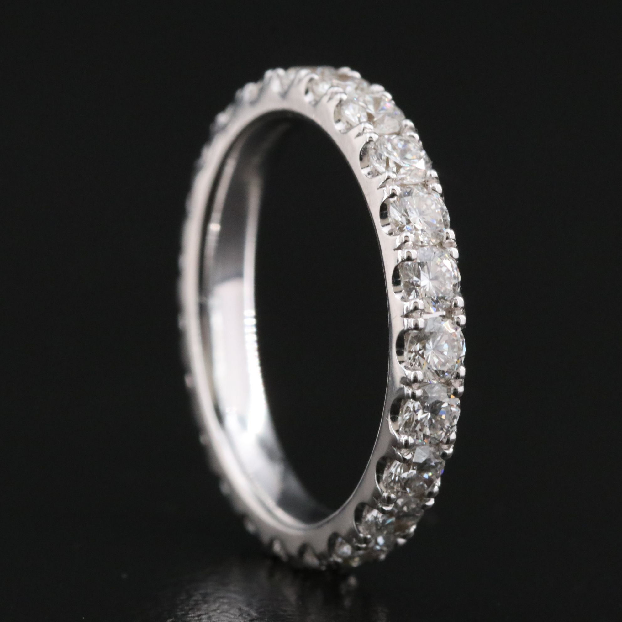 18K 1.55 CTW Lab Grown Diamond Eternity Band