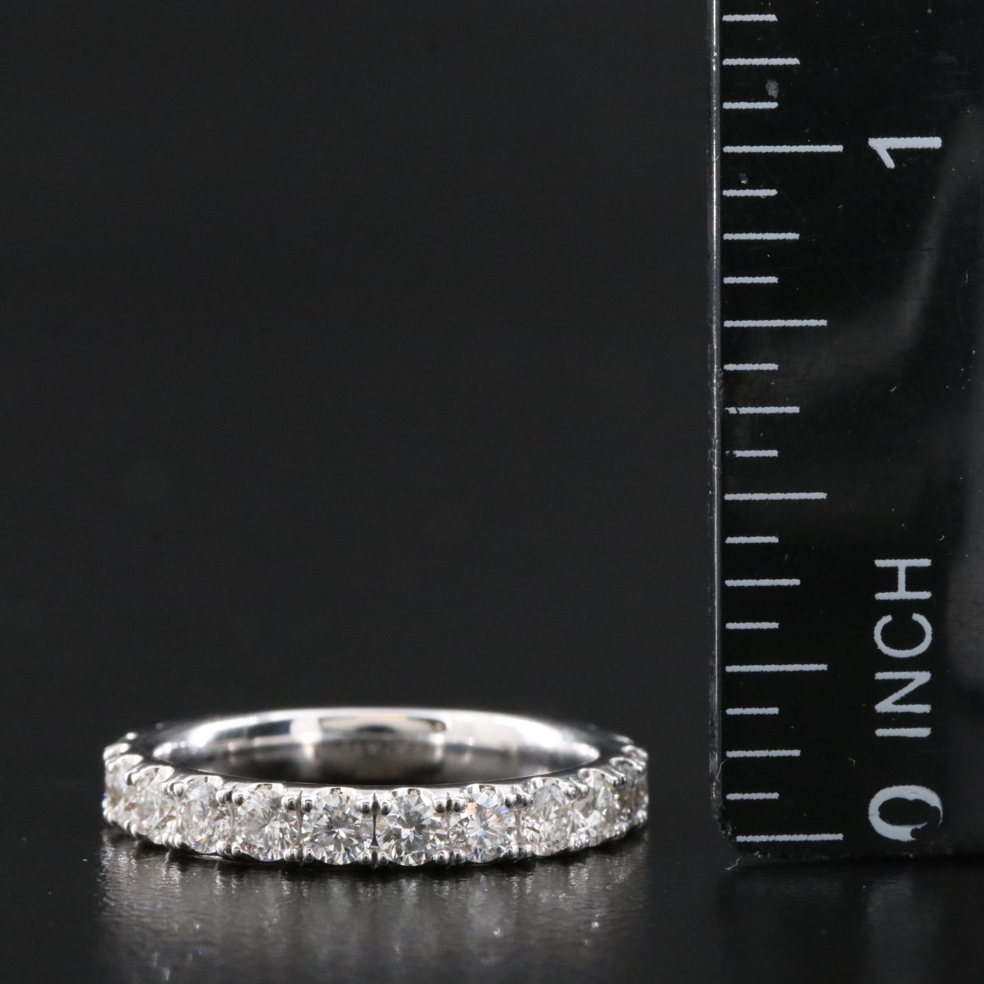 18K 1.55 CTW Lab Grown Diamond Eternity Band