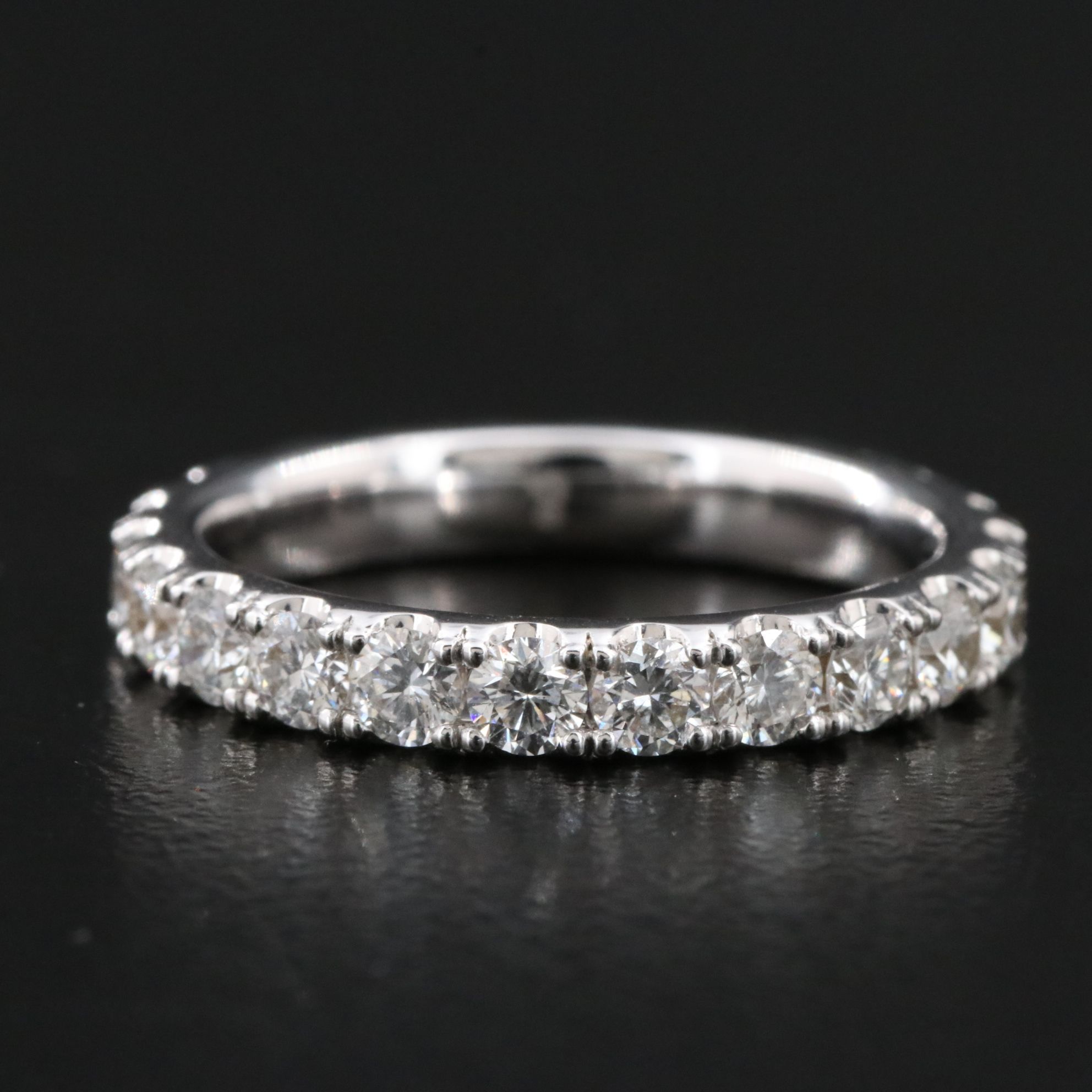 18K 1.55 CTW Lab Grown Diamond Eternity Band