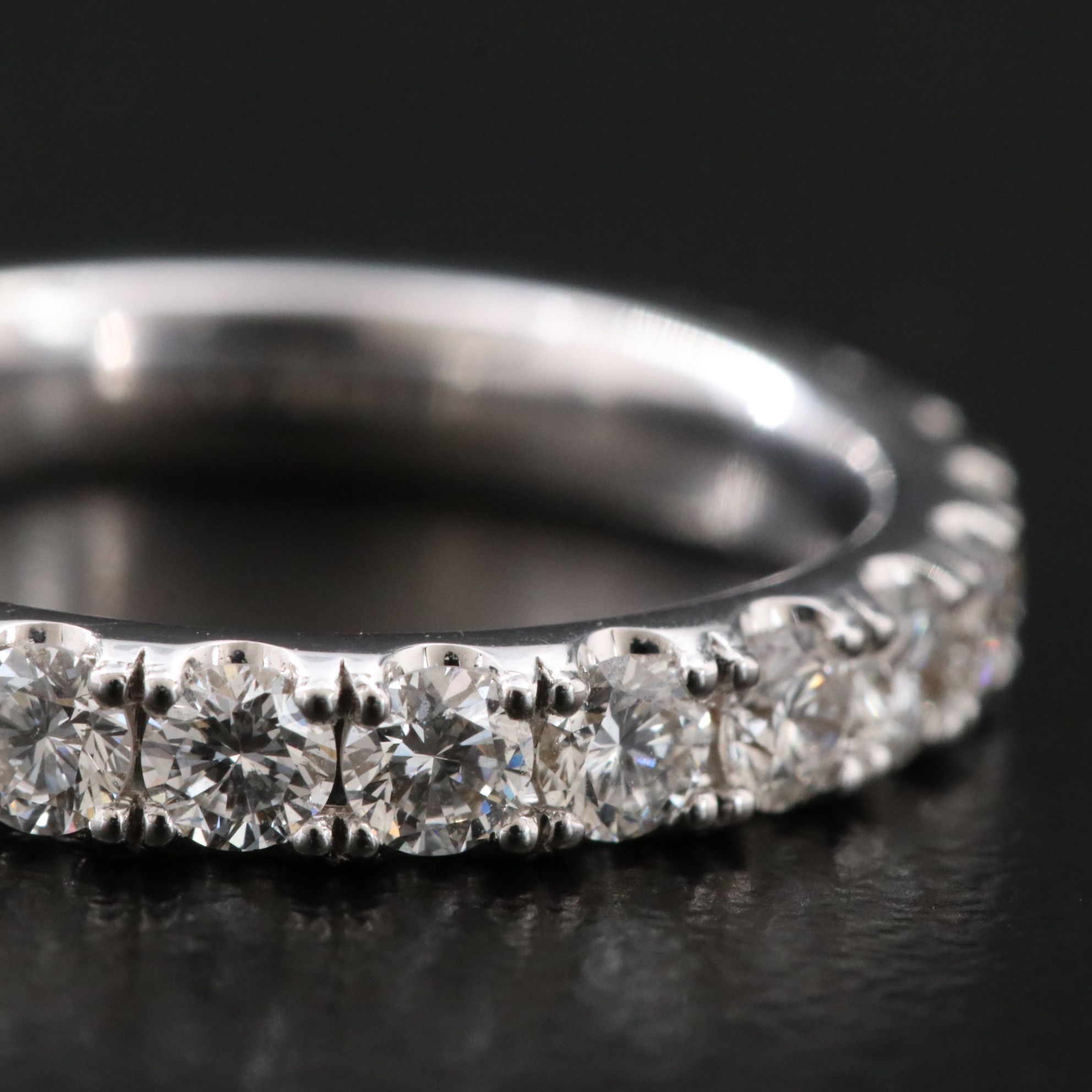 18K 1.55 CTW Lab Grown Diamond Eternity Band