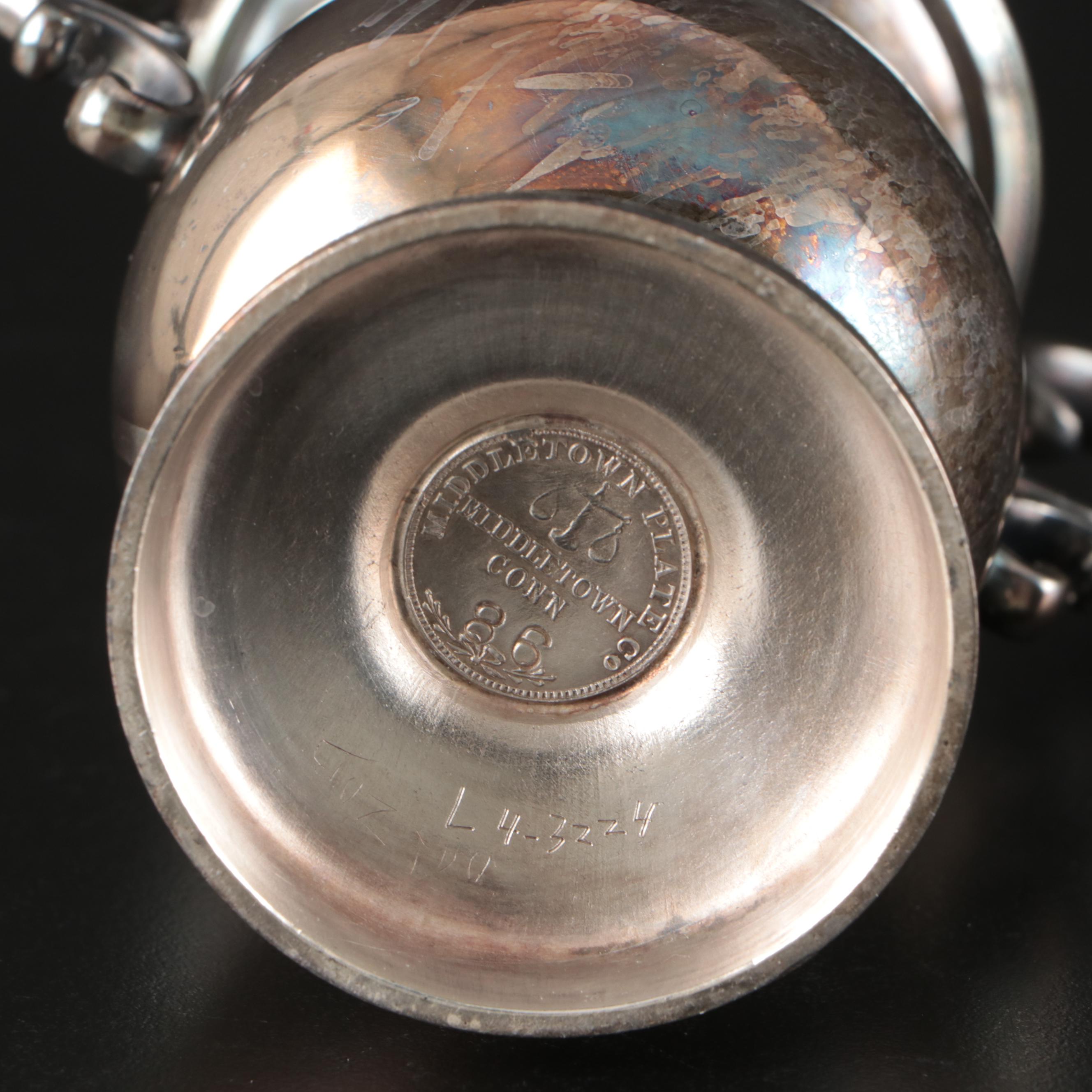 Middletown Plate Co. Silver Plate Handled Cup and More Silver Plate Table Décor