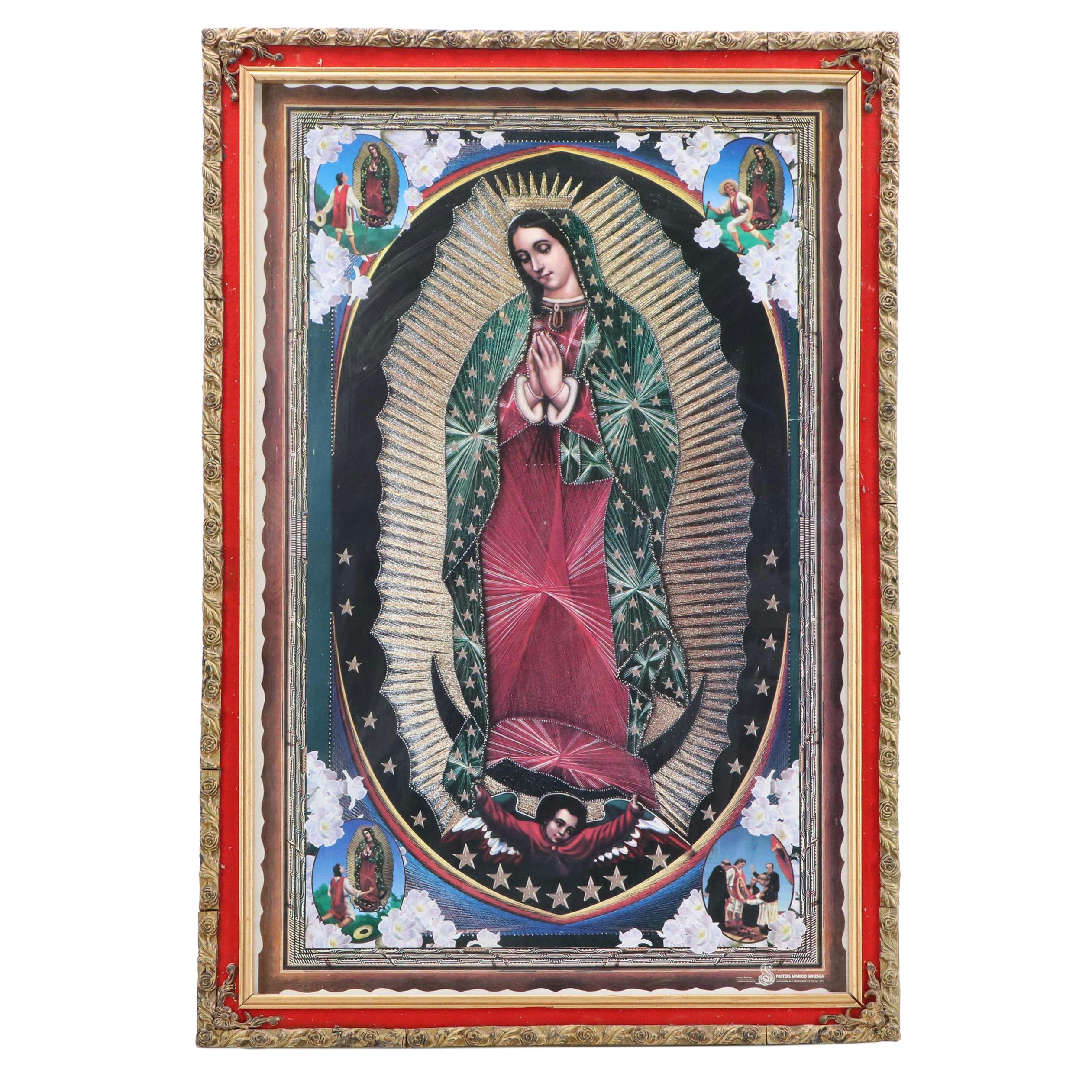 Halftone Reproduction Poster "Our Lady of Guadalupe"