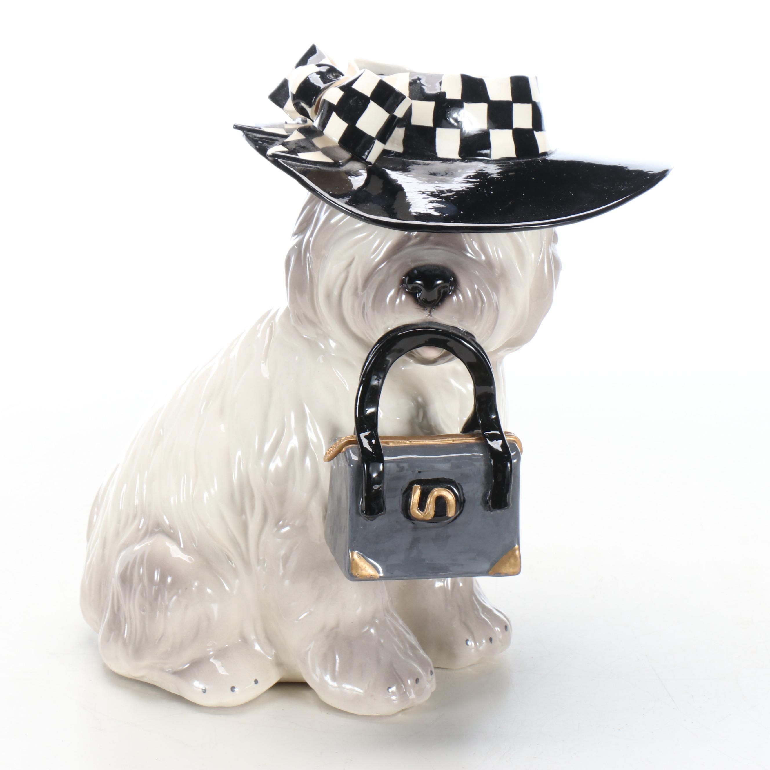 The Merrymac Collection Limited Edition Ceramic Dog Statuette