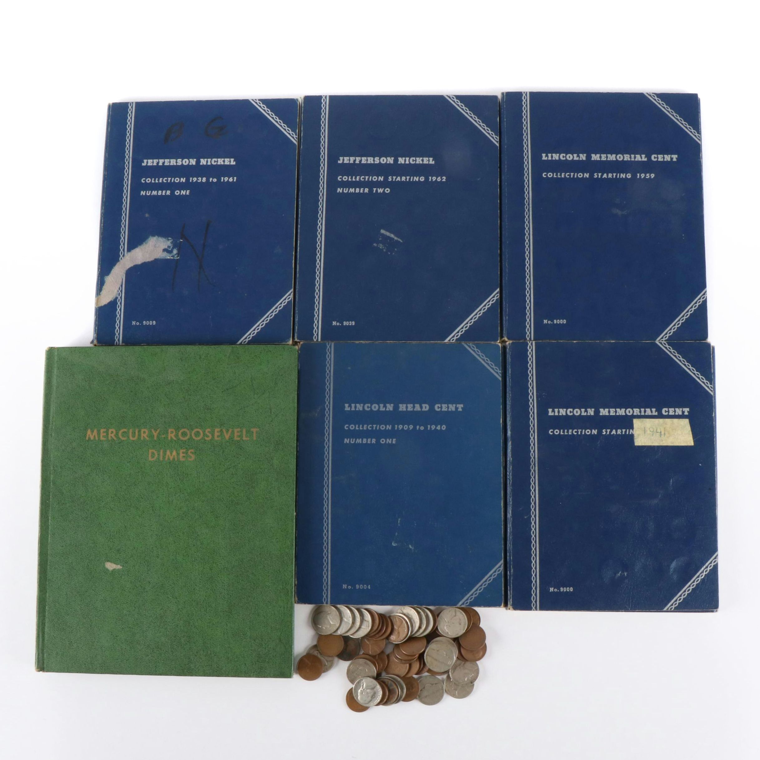 Silver Dimes, Wheat Cents, and Vintage Jefferson Nickels