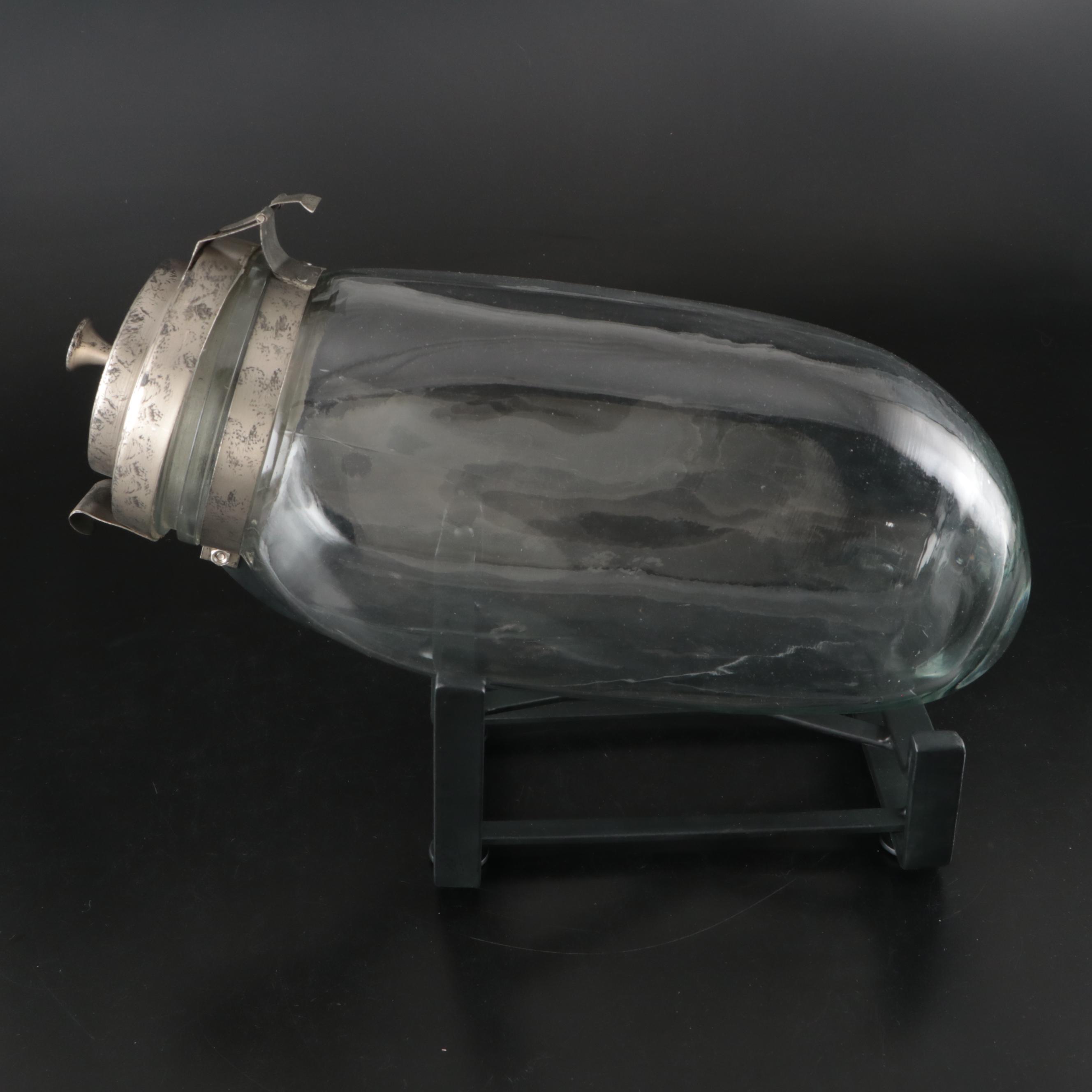 Argentinian Style Glass Candy Jar