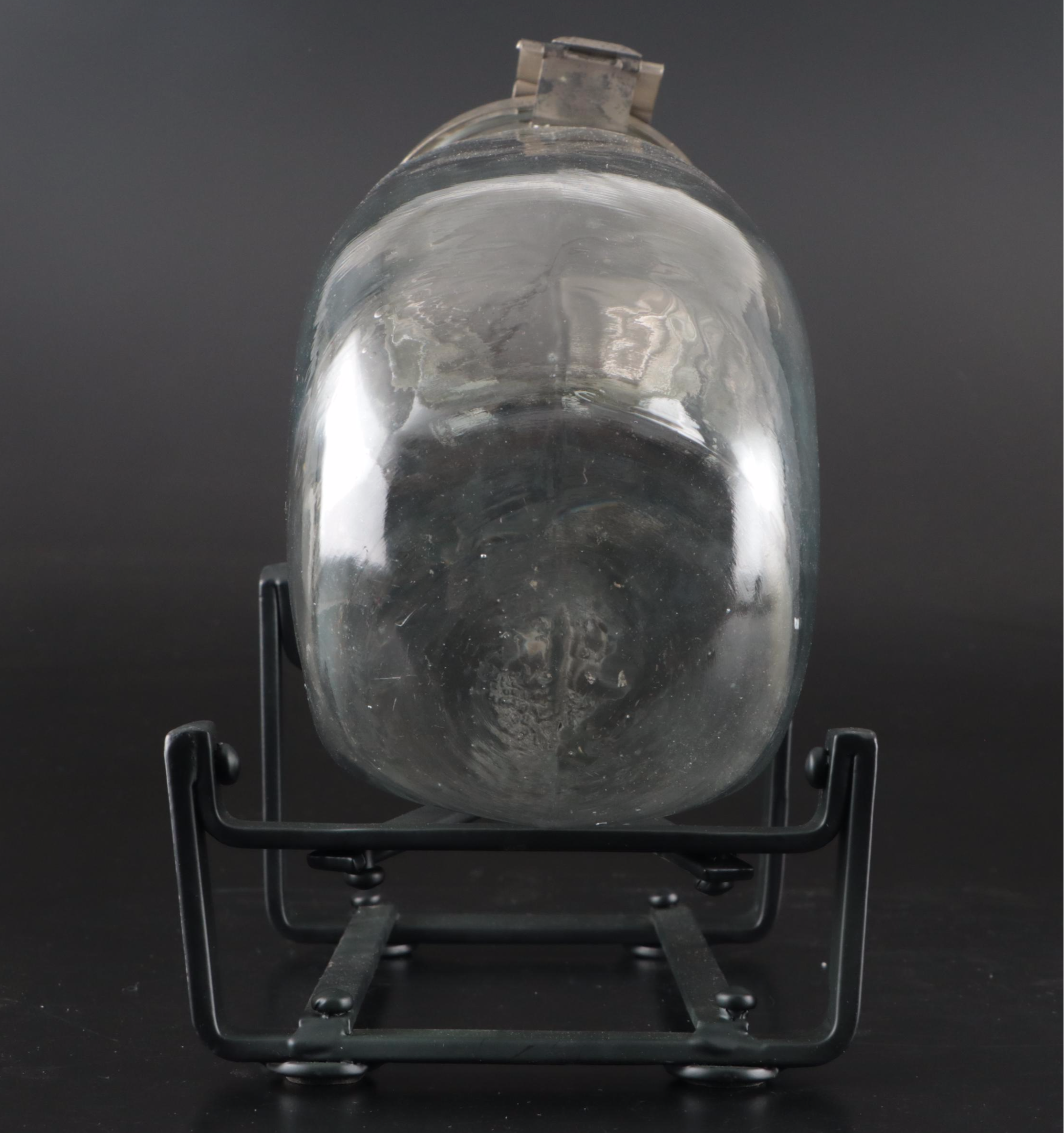 Argentinian Style Glass Candy Jar