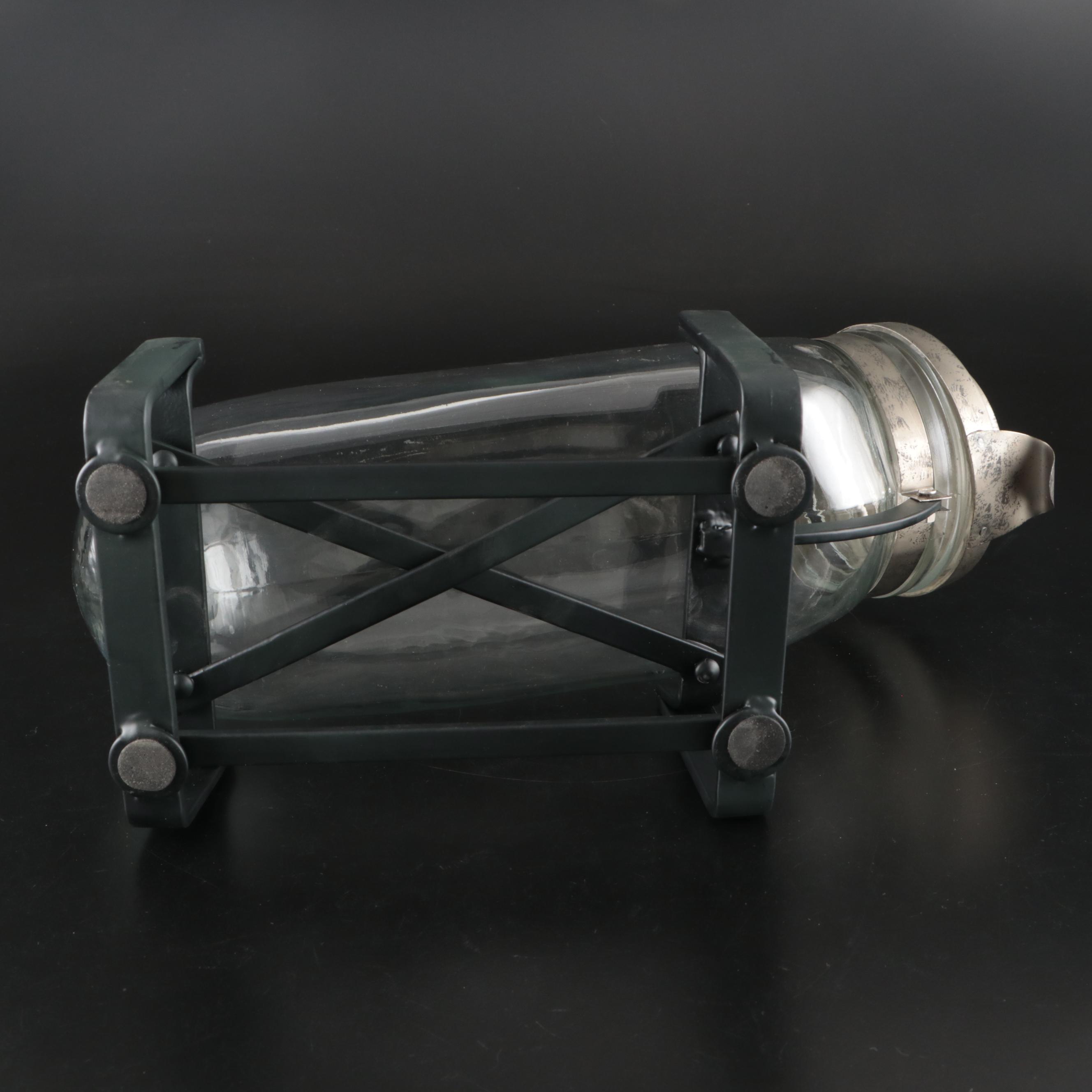 Argentinian Style Glass Candy Jar