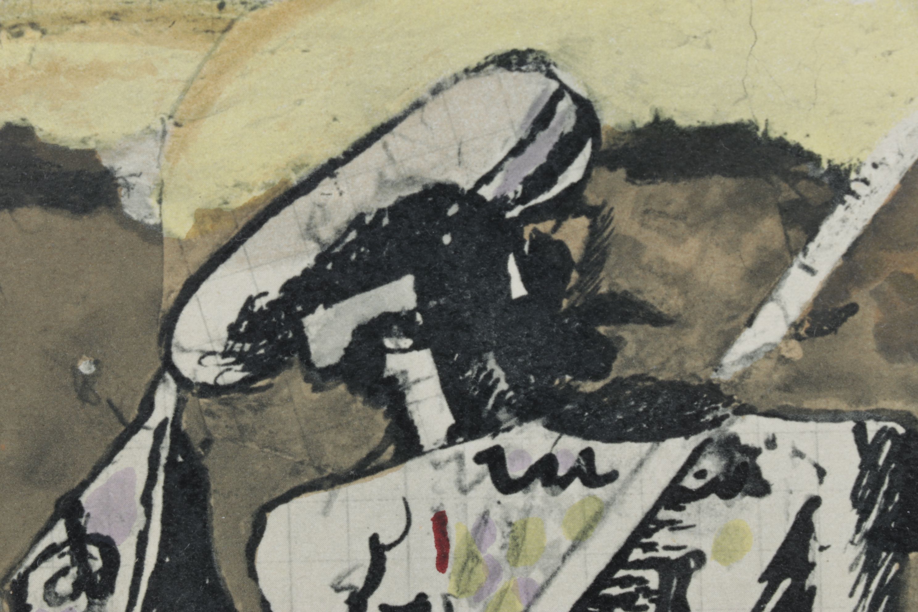 Color Lithograph After Georges Braque "Matador and Bull III", 1955