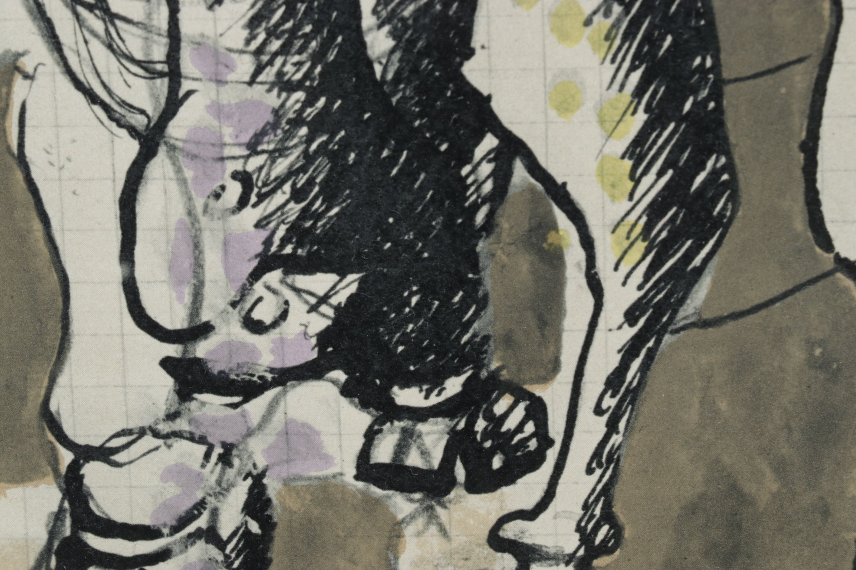 Color Lithograph After Georges Braque "Matador and Bull III", 1955