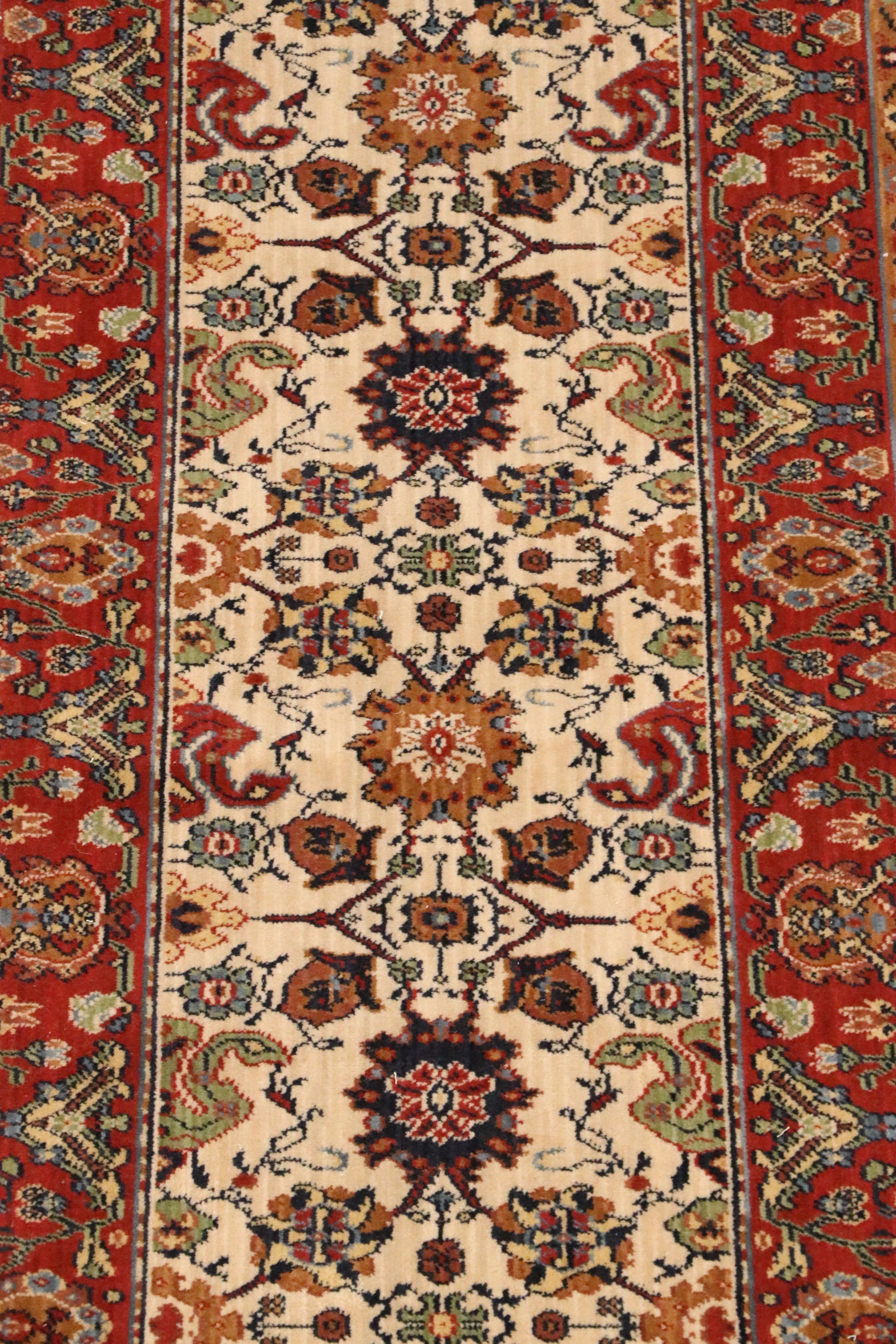 2'6 x 22'4 Machine Made Indian Agra Style Carpet Runner or Stair Runner