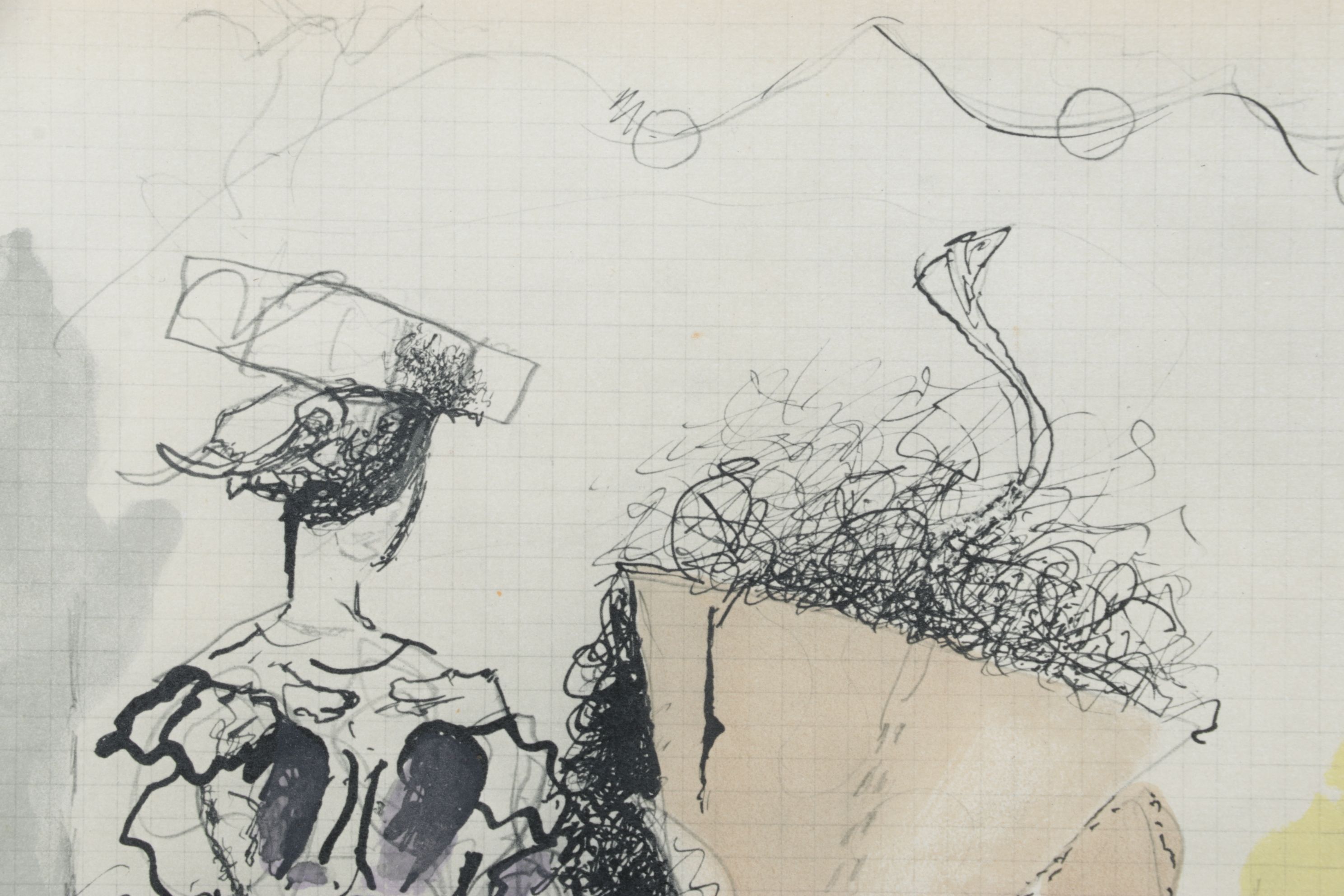 Color Lithograph After Georges Braque "Matador and Bull IV", 1955