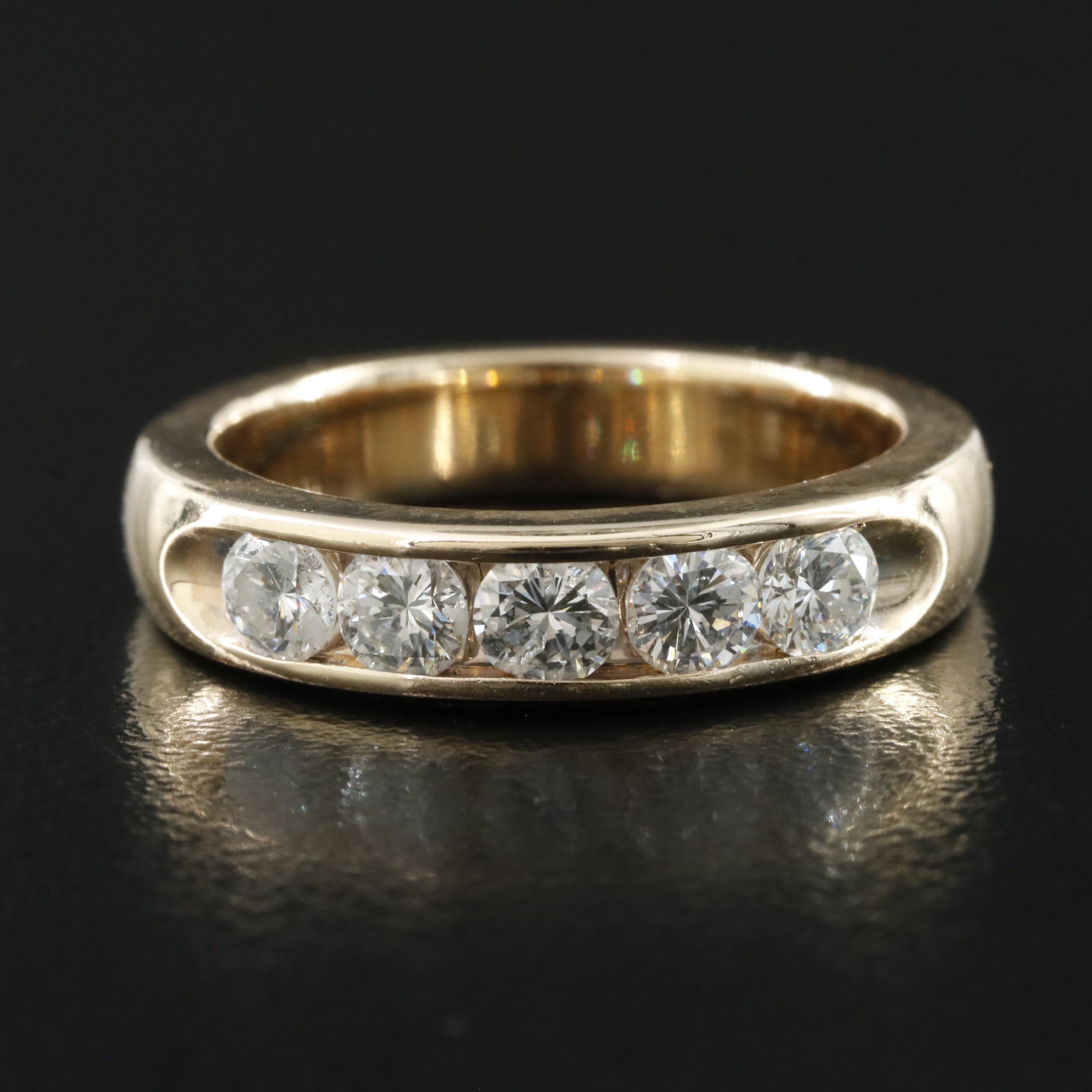 14K 0.76 CTW Diamond Ring